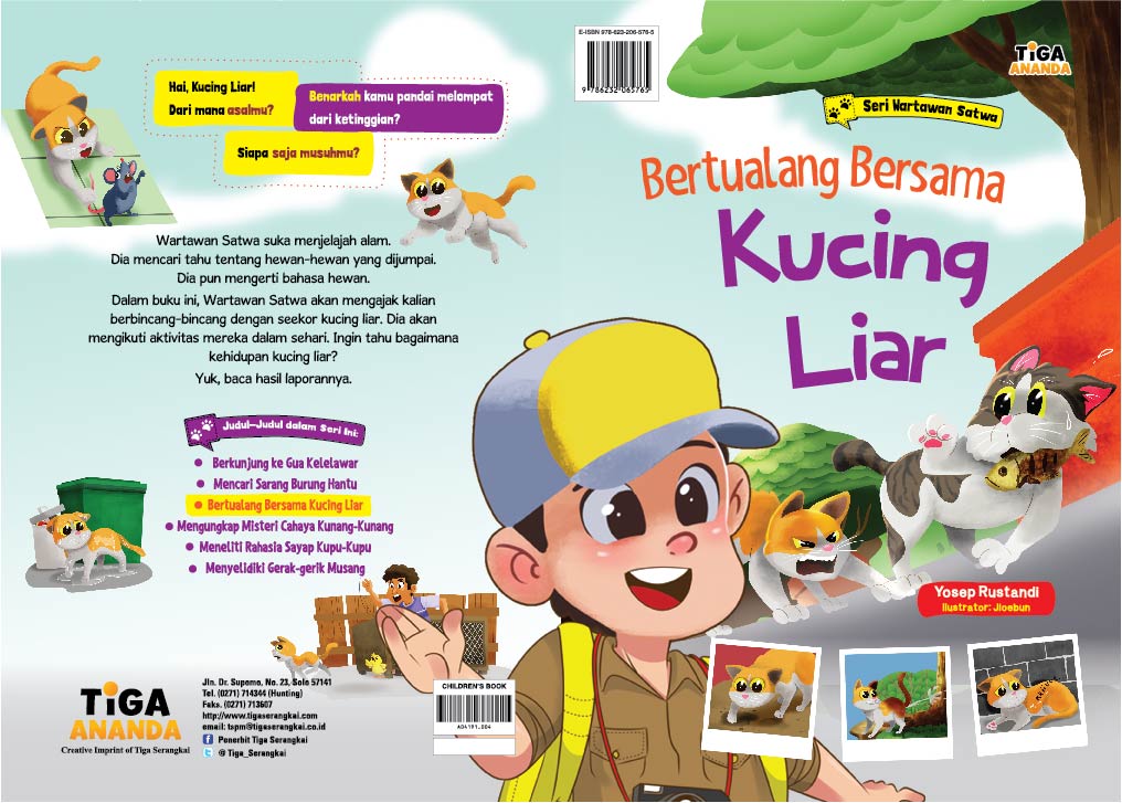 Bertualang bersama kucing liar [sumber elektronis]