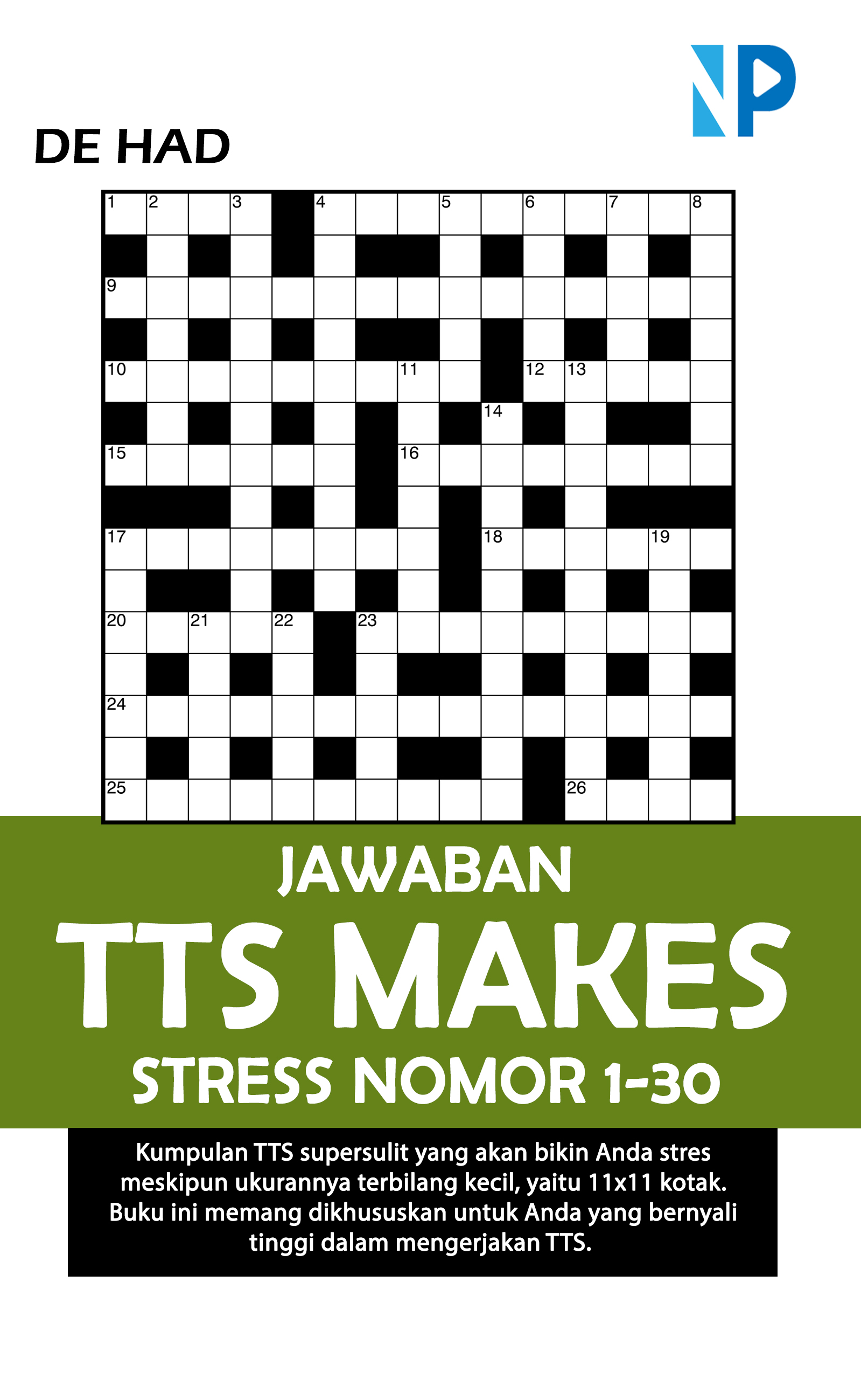 Jawaban TTS makes stress nomor 1-30 [sumber elektronis]