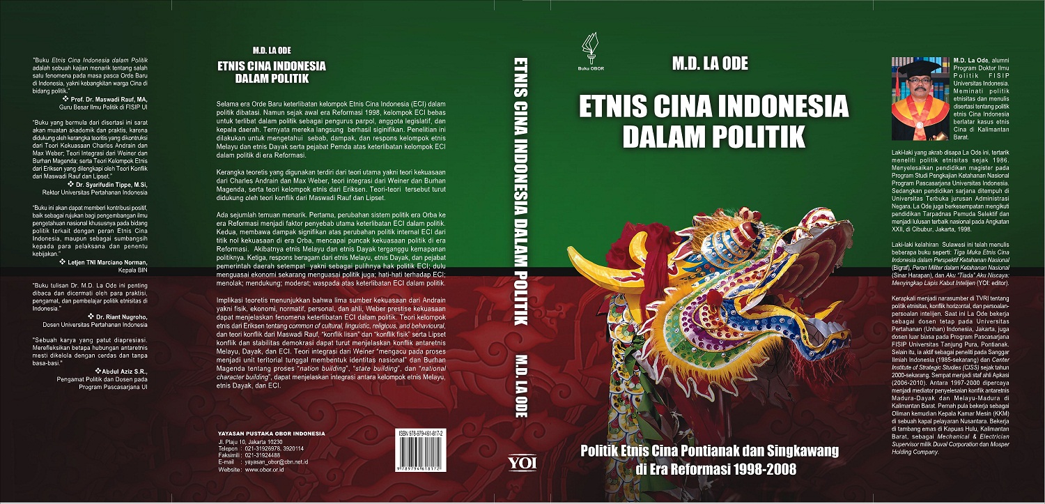 Etnis Cina Indonesia dalam politik [sumber elektronis] : politik etnis Cina Pontianak dan Singkawang di era reformasi 1998-2008