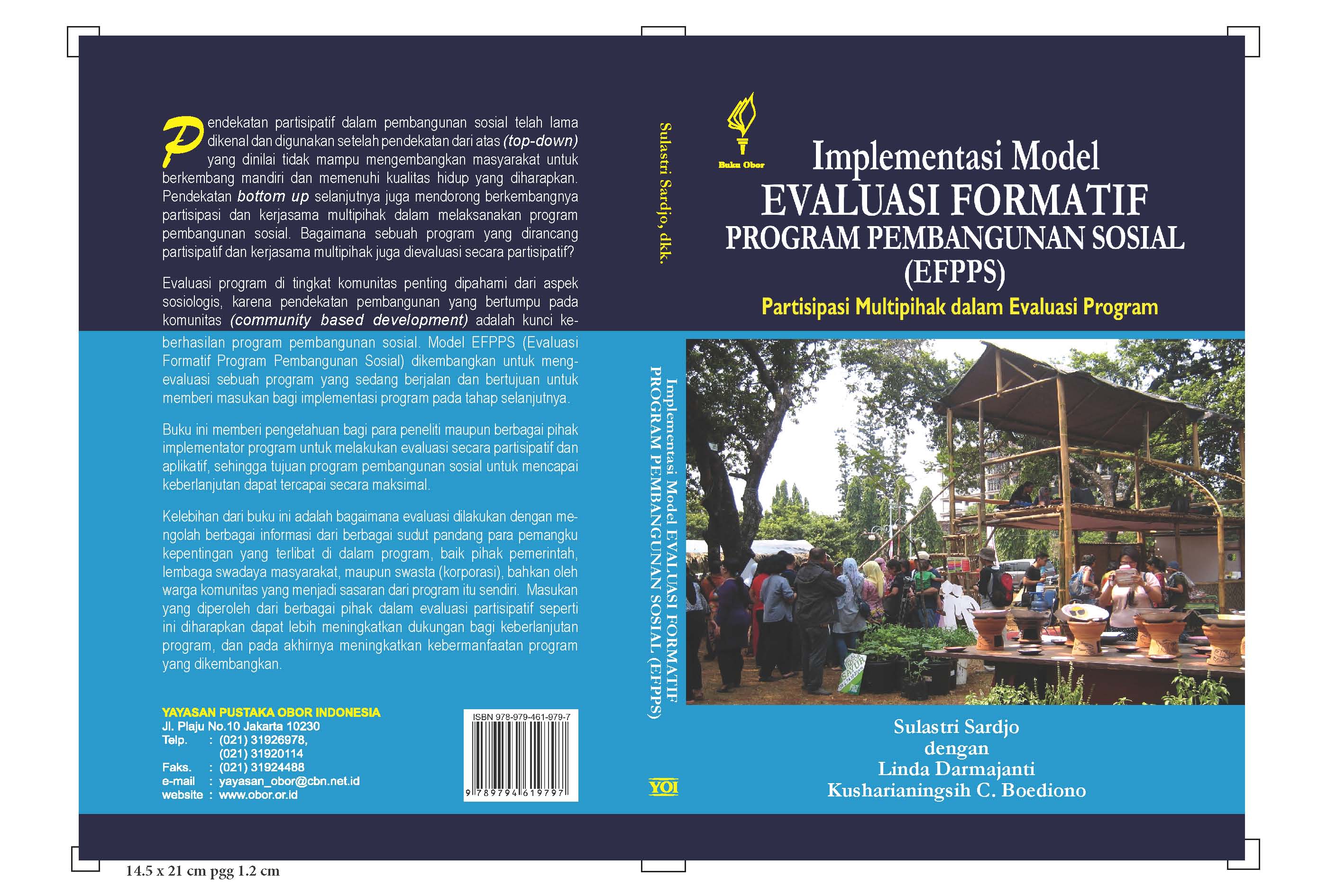 Implementasi model evaluasi formatif program pembangunan sosial (EFPPS) [sumber elektronis] : partisipasi multipihak dalam evaluasi program