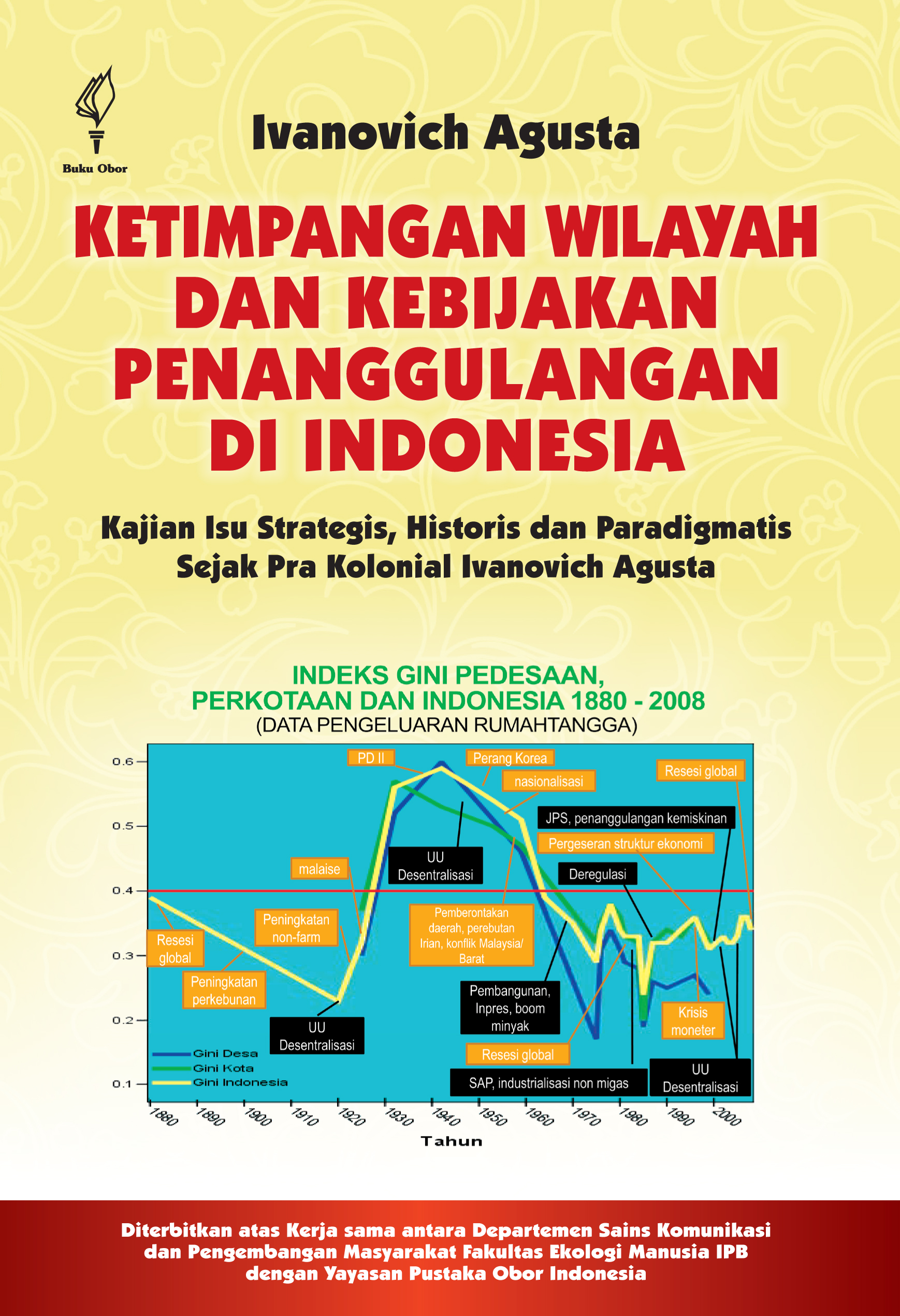 Ketimpangan wilayah dan kebijakan penanggulangan di Indonesia [sumber elektronis]: kajian isu strategis, historis, dan paradigmatis sejak pra kolonial