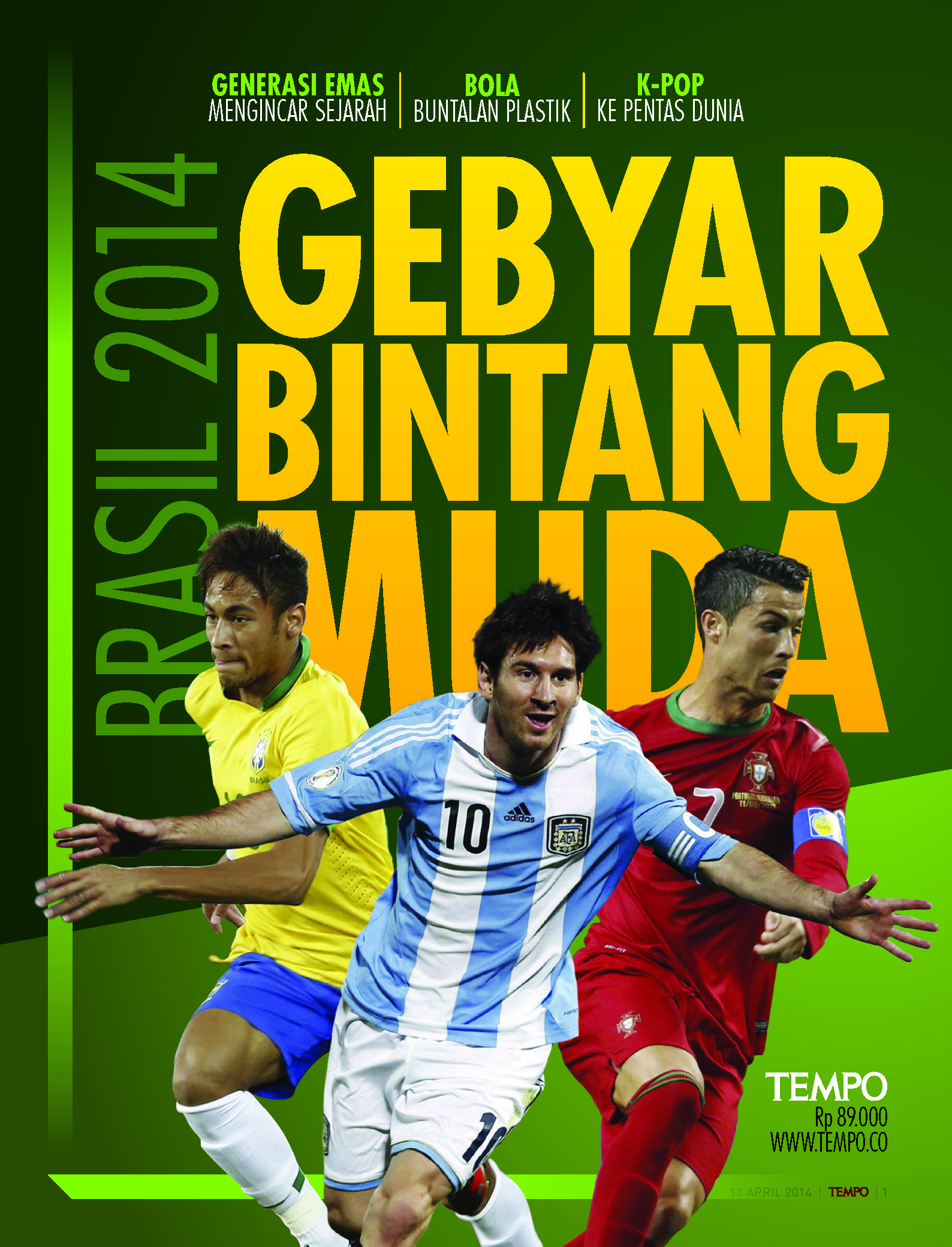 Gebyar bintang muda, Brasil 2014 [sumber elektronis]