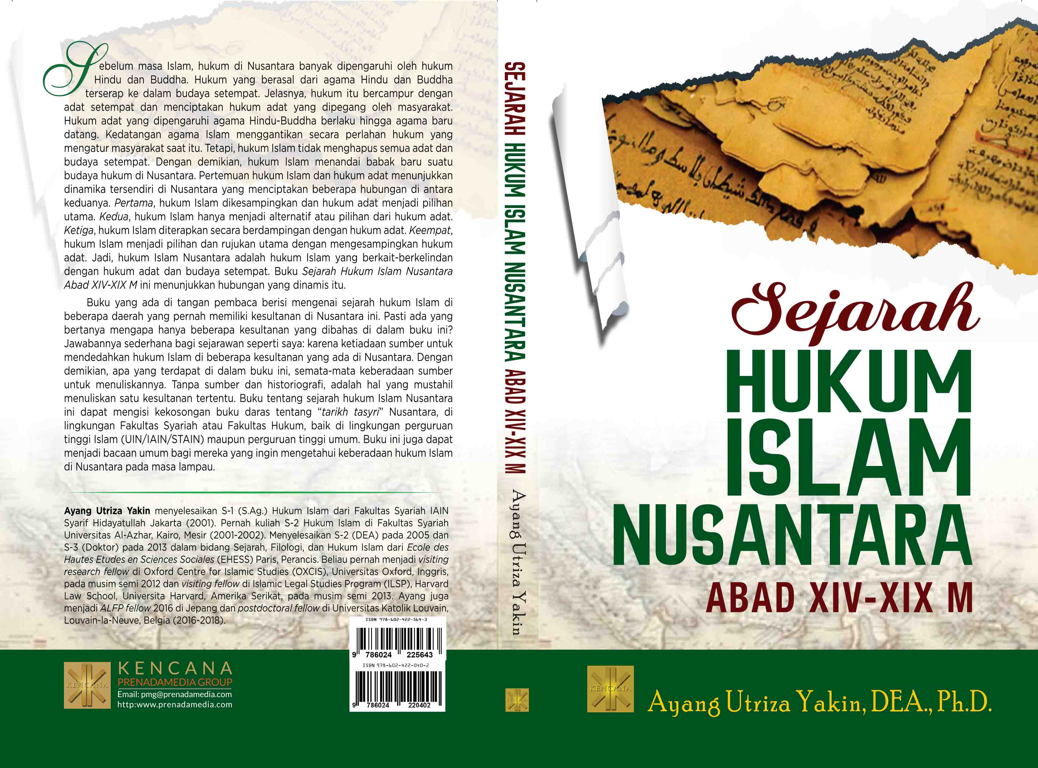 Sejarah hukum islam nusantara abad XIV-XIX M [sumber elektronis]