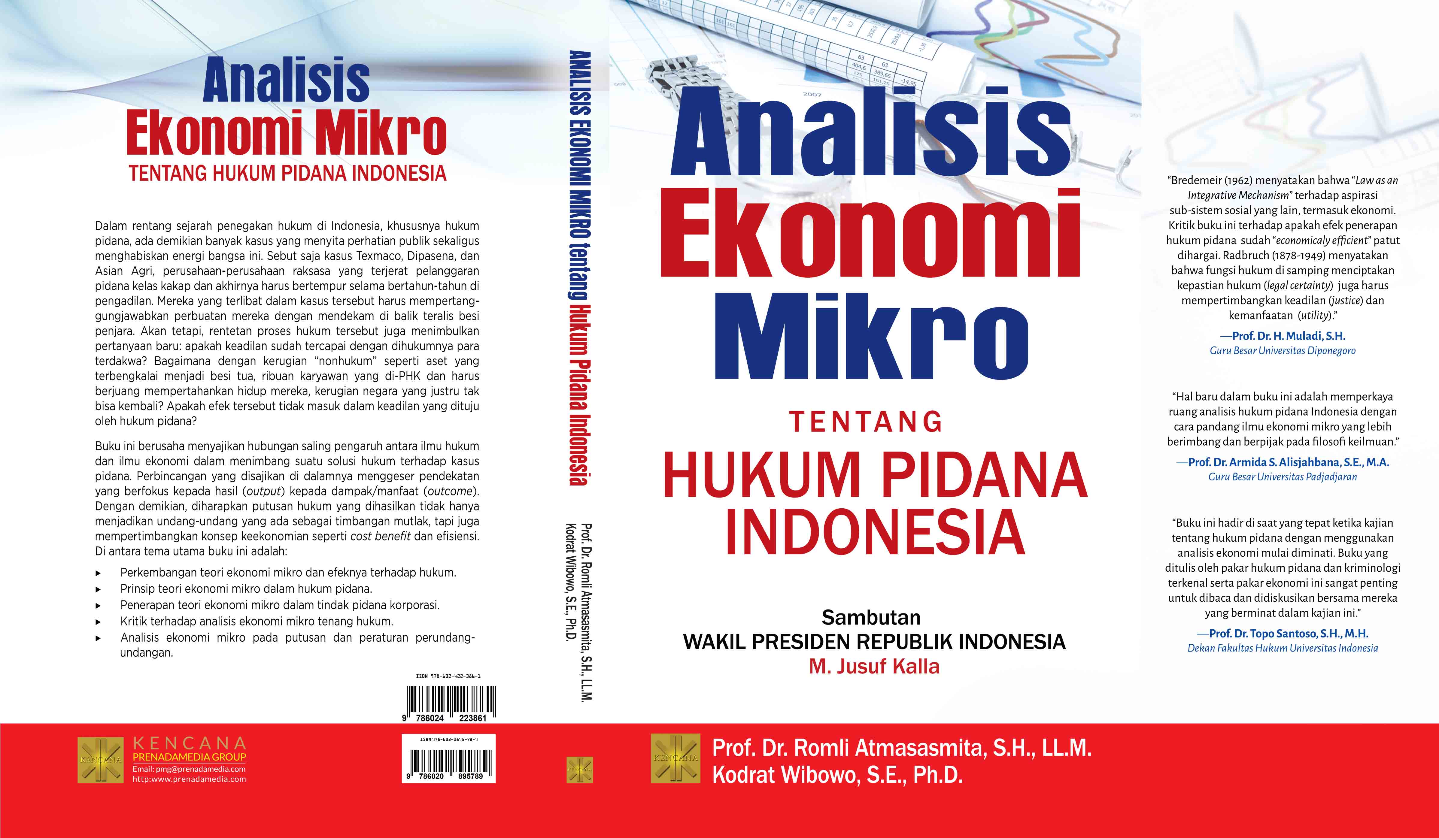 Analisis ekonomi mikro tentang hukum pidana indonesia [sumber elektronis]