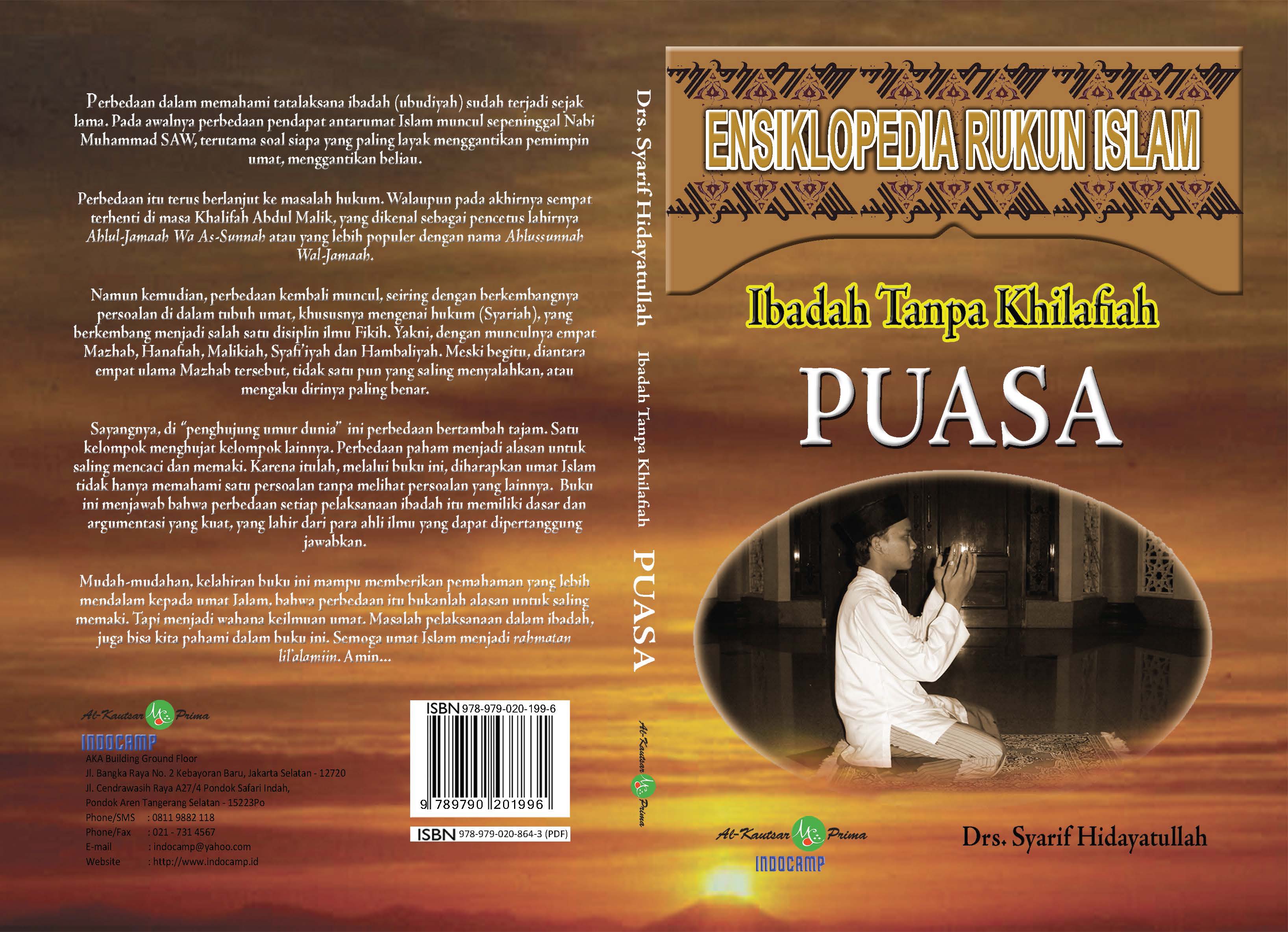 Ensiklopedia Rukun Islam [sumber Elektronis] Puasa