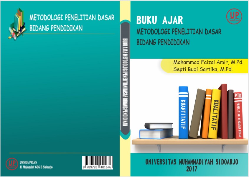 Buku ajar metodologi penelitian dasar bidang pendidikan