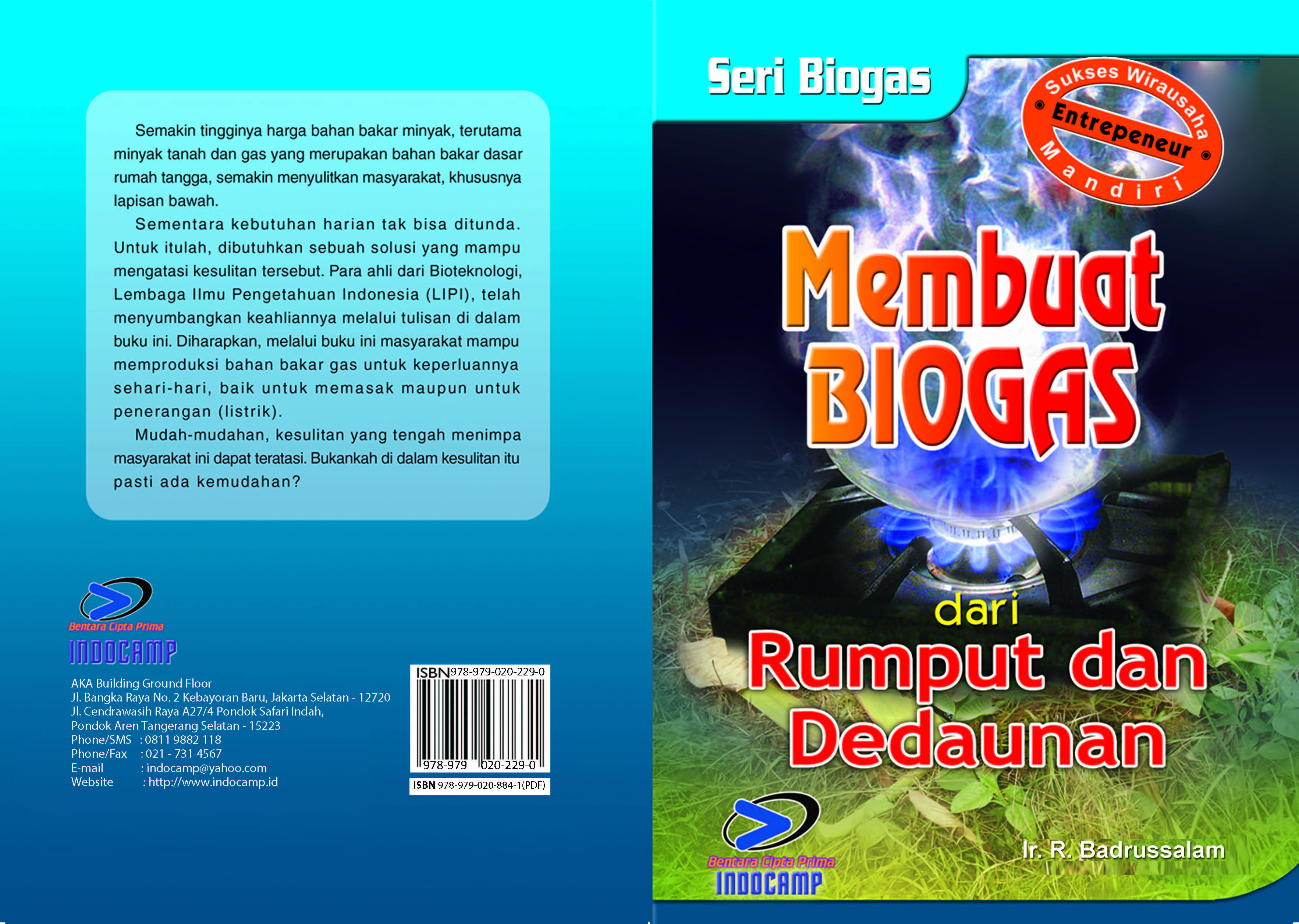 Membuat biogas dari rumput dan dedaunan  [sumber elektronis]