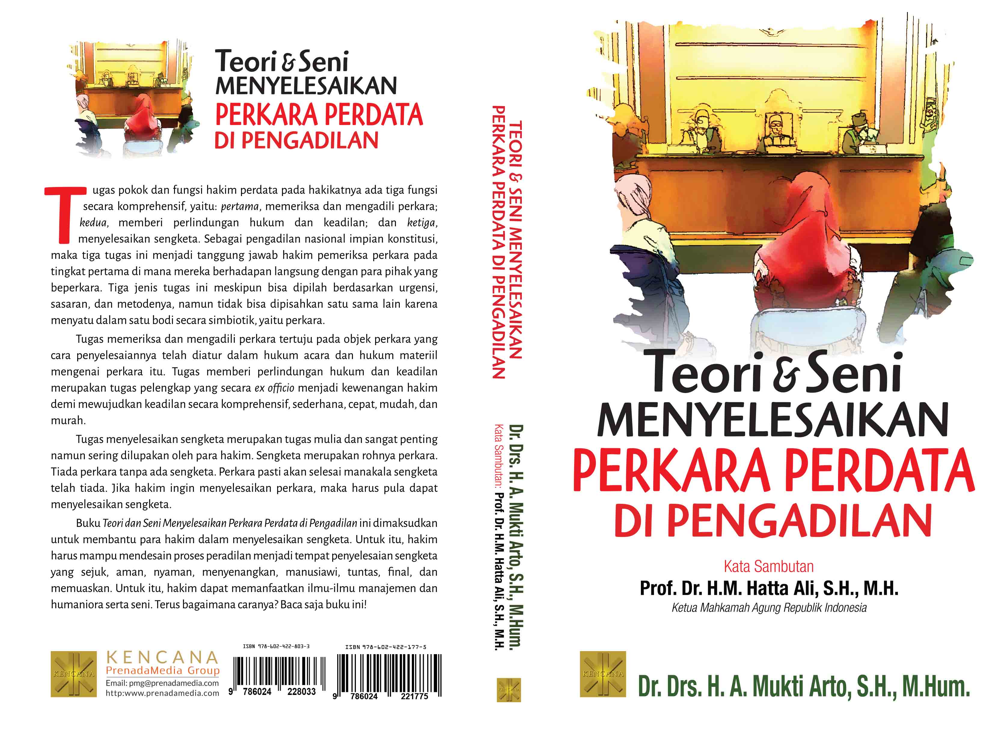 Teori dan seni menyelesaikan perkara perdata di pengadilan [sumber elektronis]