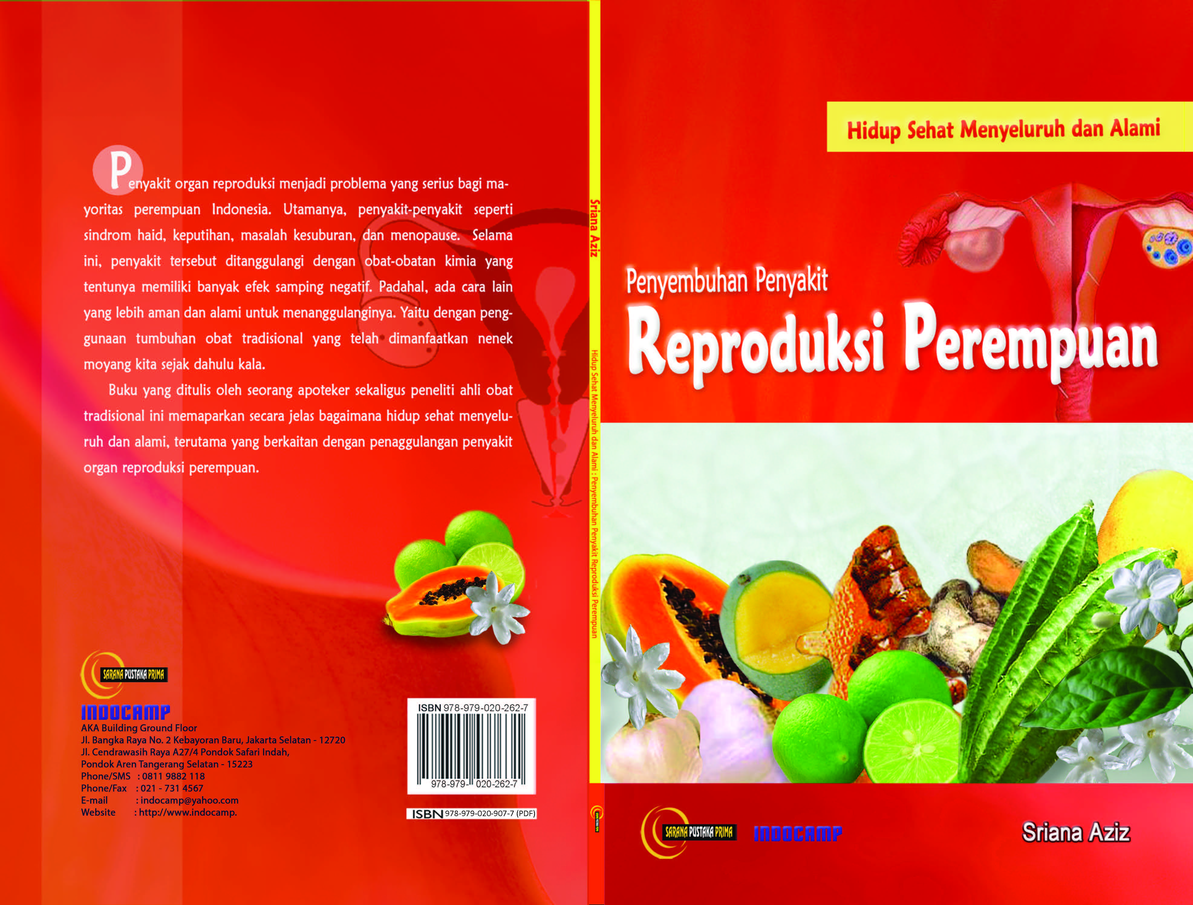 Hidup sehat menyeluruh & alami [sumber elektronis] :  penyembuhan penyakit reproduksi perempuan