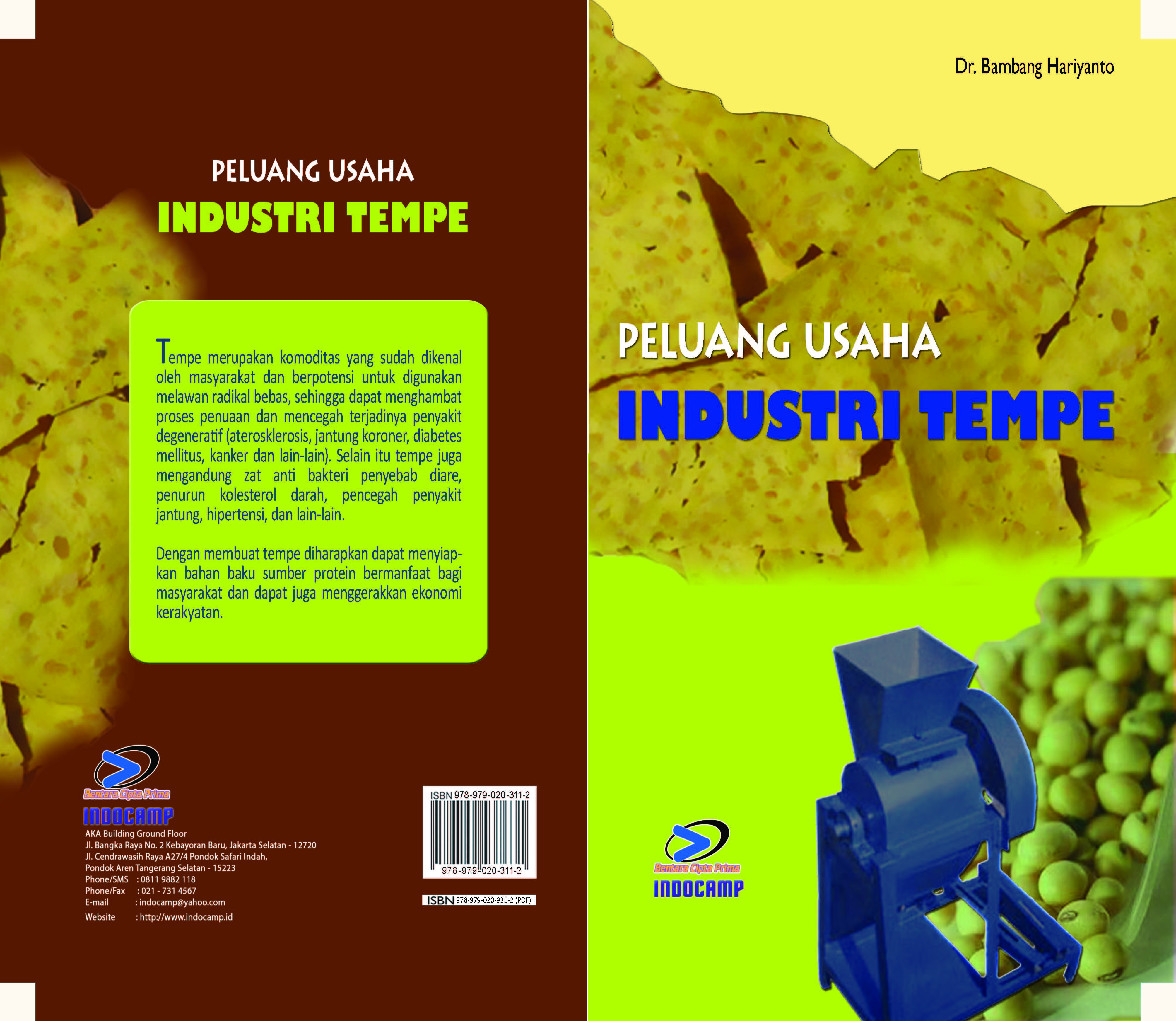 Peluang usaha industri tempe [sumber elektronis]