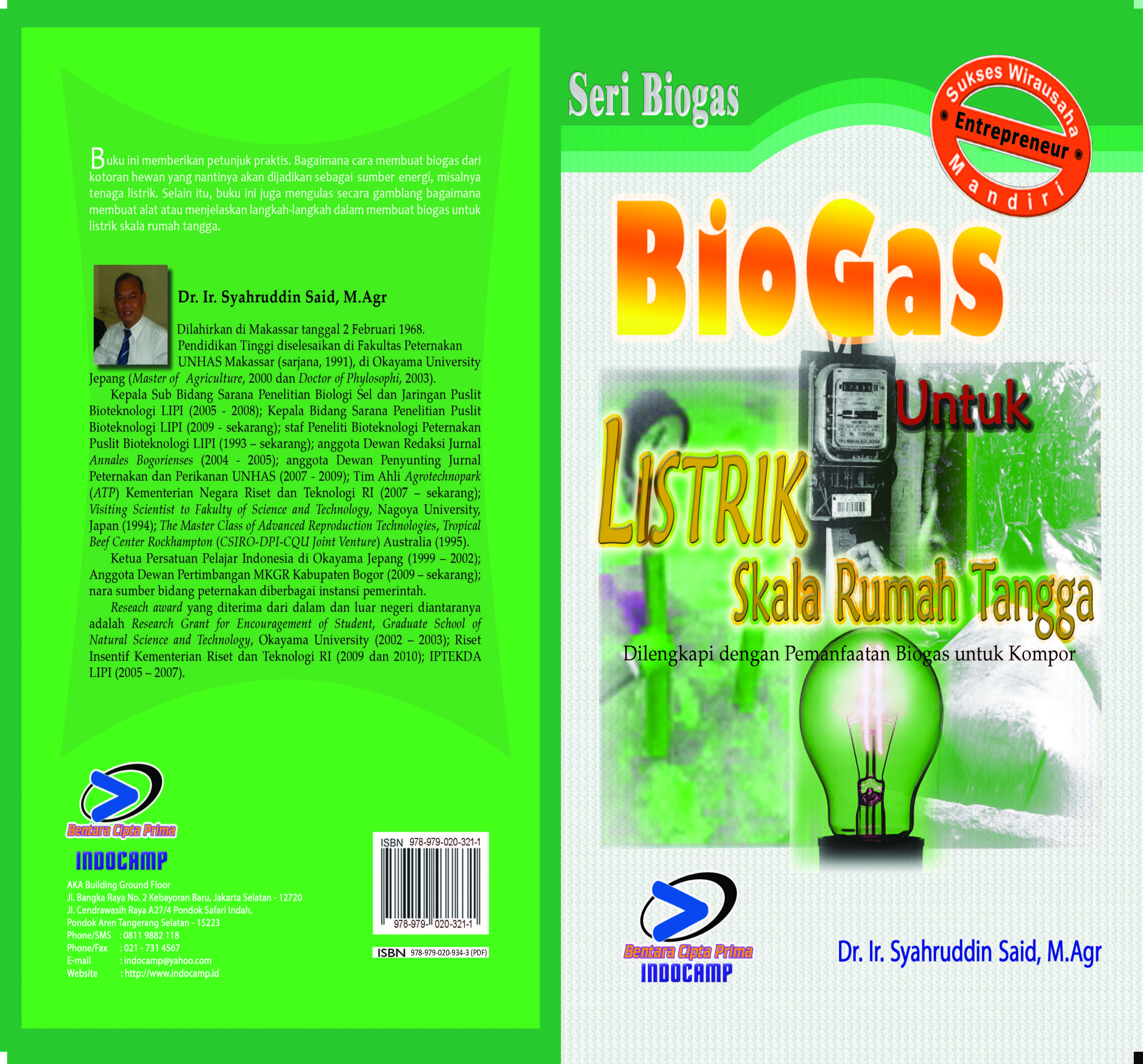 Biogas untuk listrik skala rumah tangga [sumber elektronis]