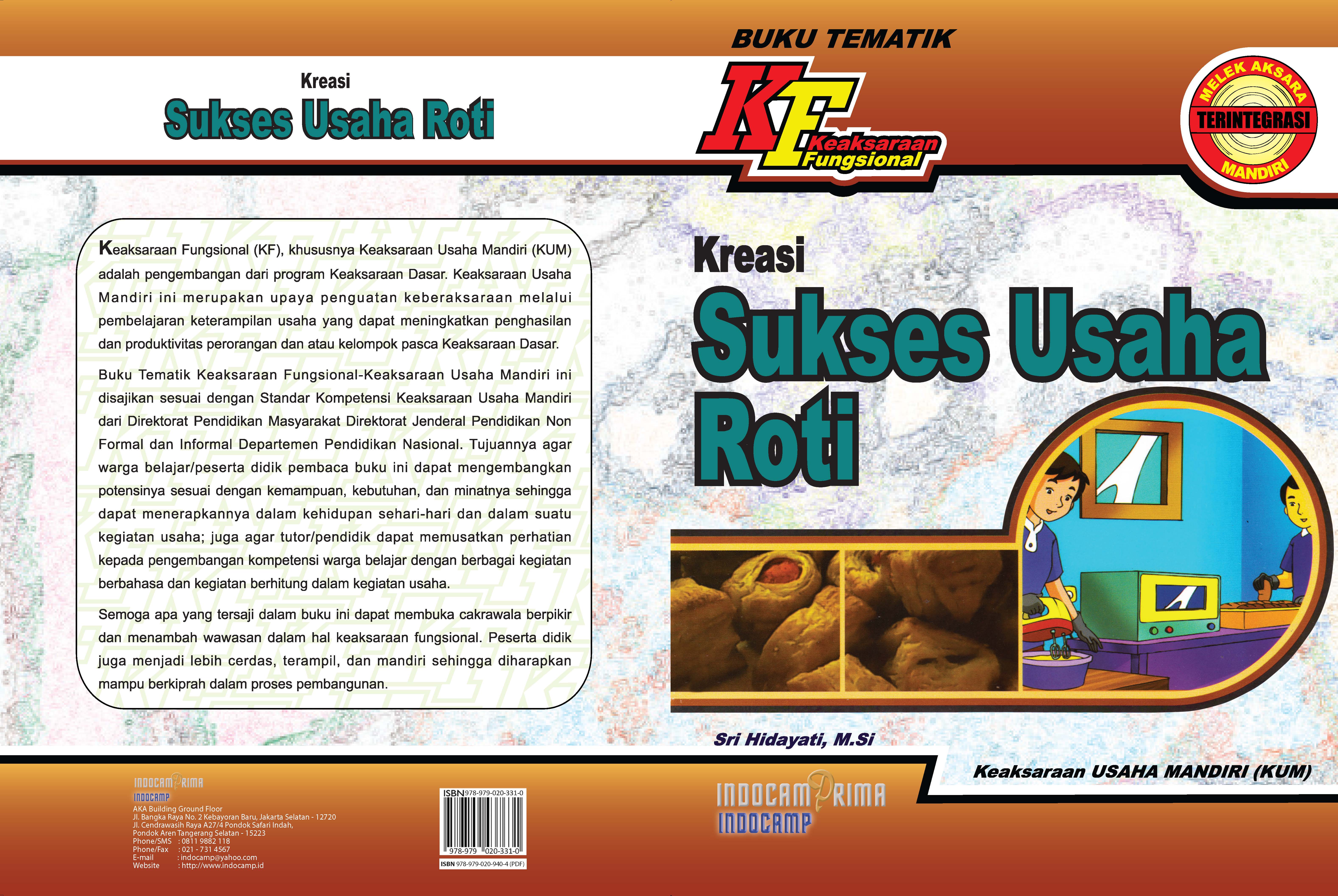 Kreasi sukses usaha roti [sumber elektronis]