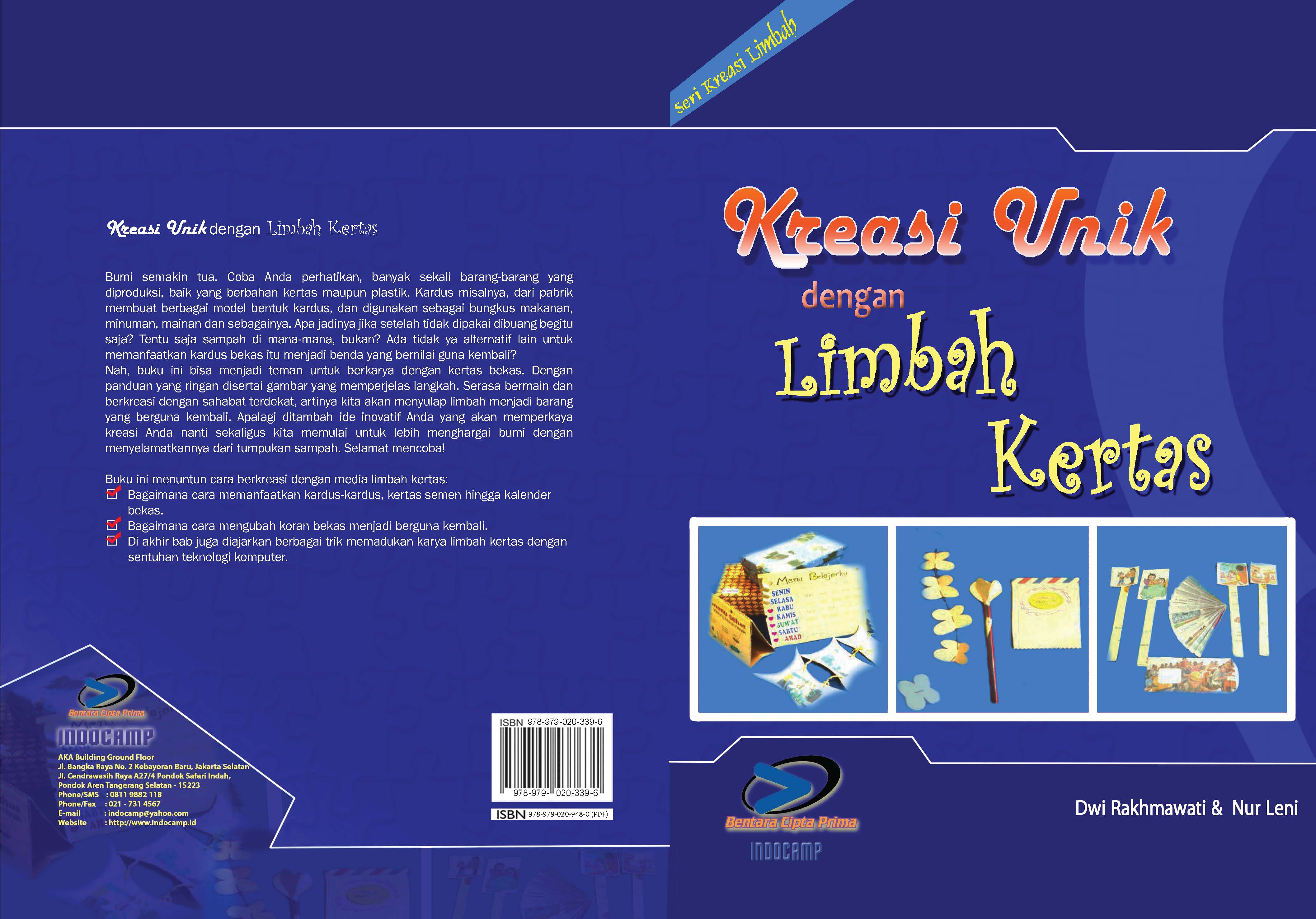 Kreasi unik dengan limbah kertas [sumber elektronis]