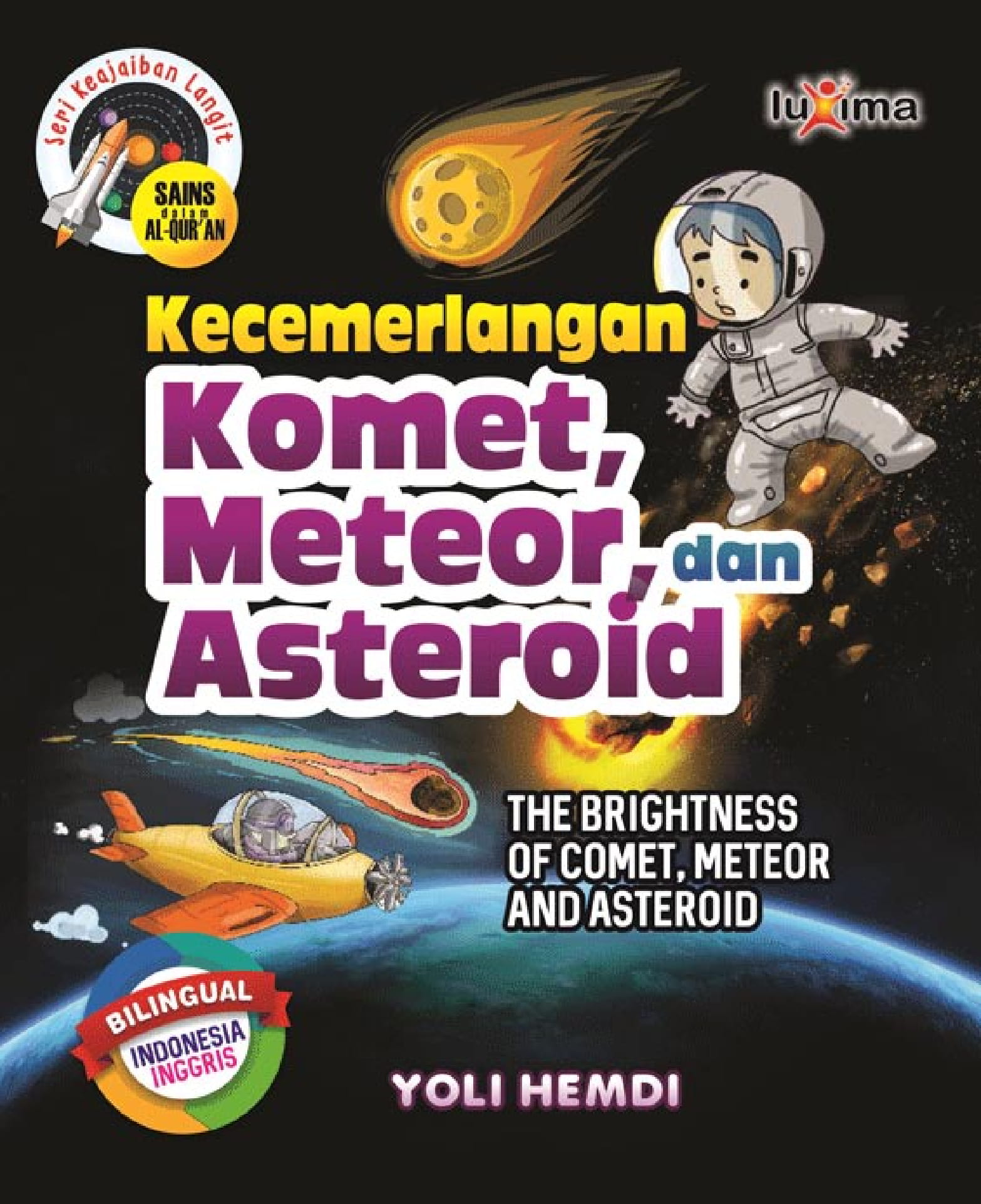 Kecemerlangan komet, meteor dan asteroid [sumber elektronis]