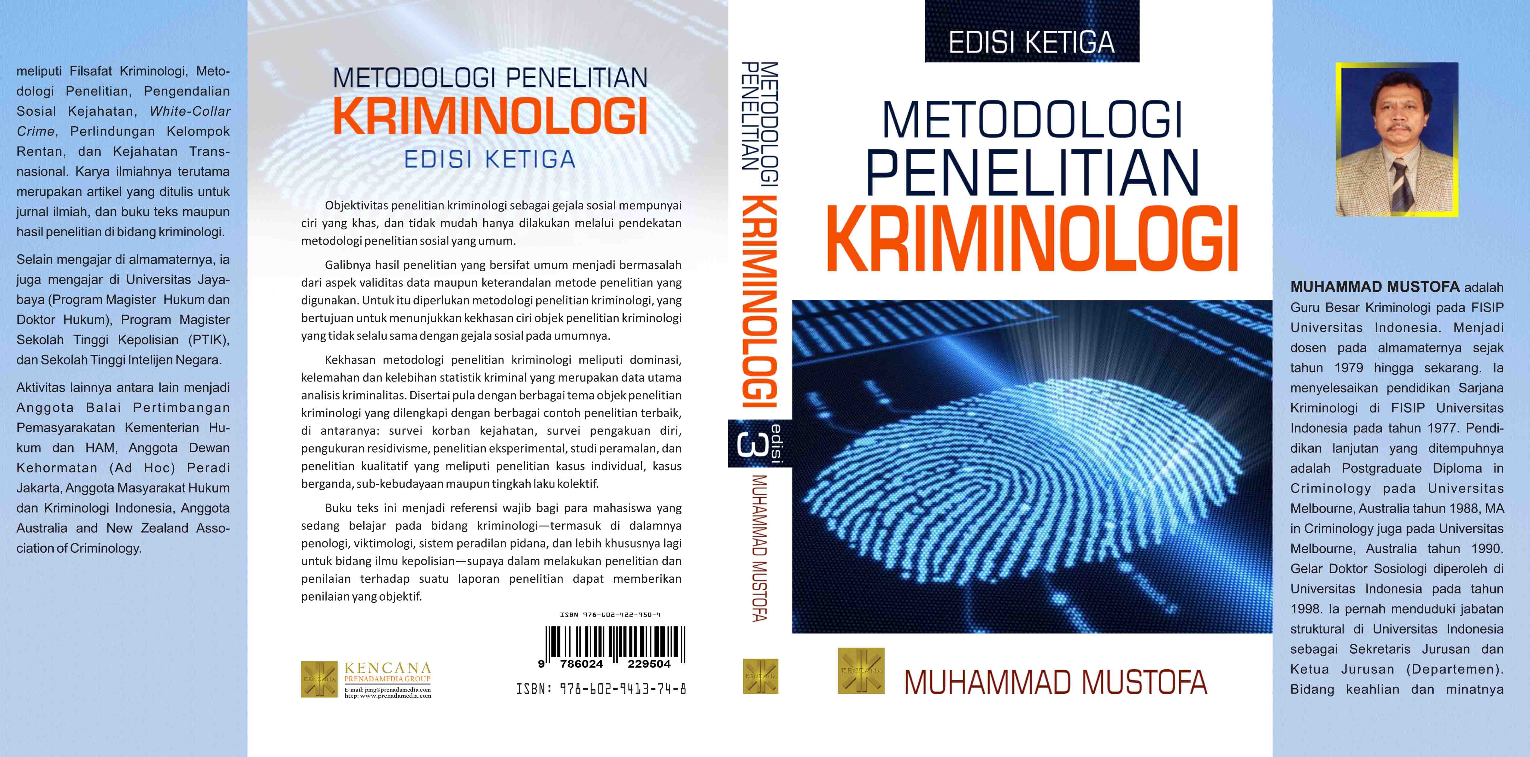 Metodologi penelitian kriminologi [sumber elektronis]