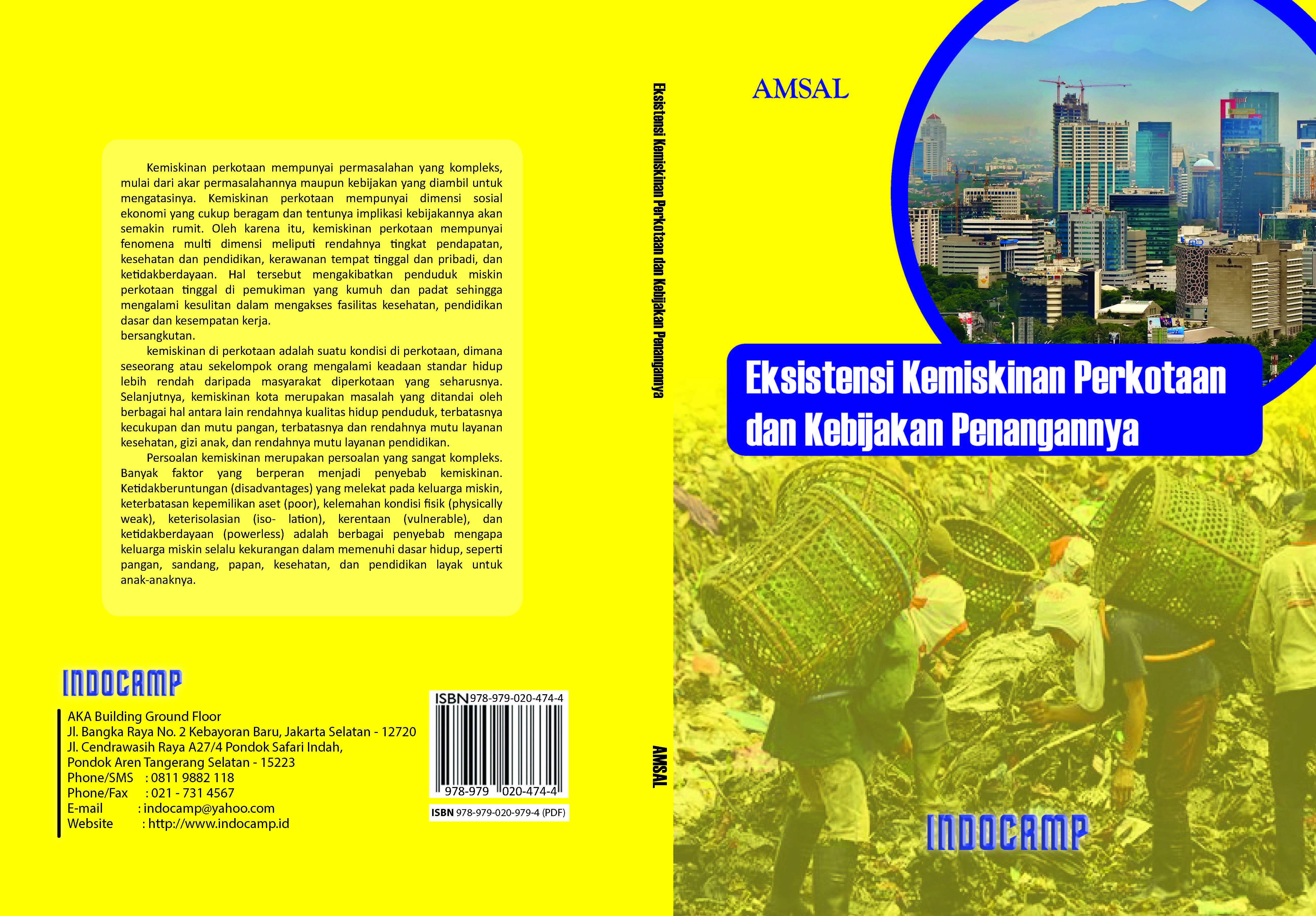 Eksistensi kemiskinan perkotaan dan kebijakan penanganannya [sumber elektronis]