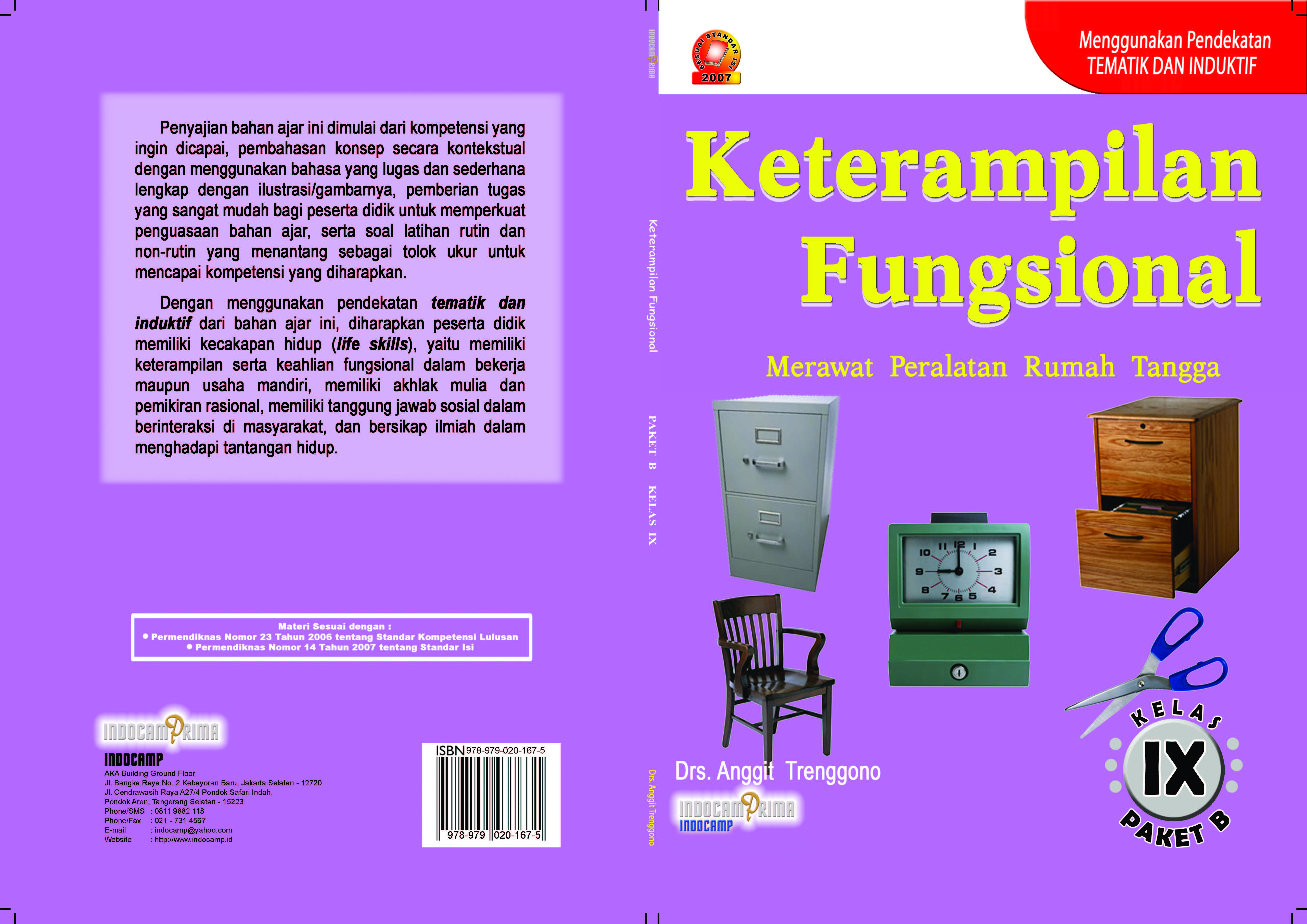 Keterampilan fungsional: merawat peralatan rumah tangga  [sumber elektronis]