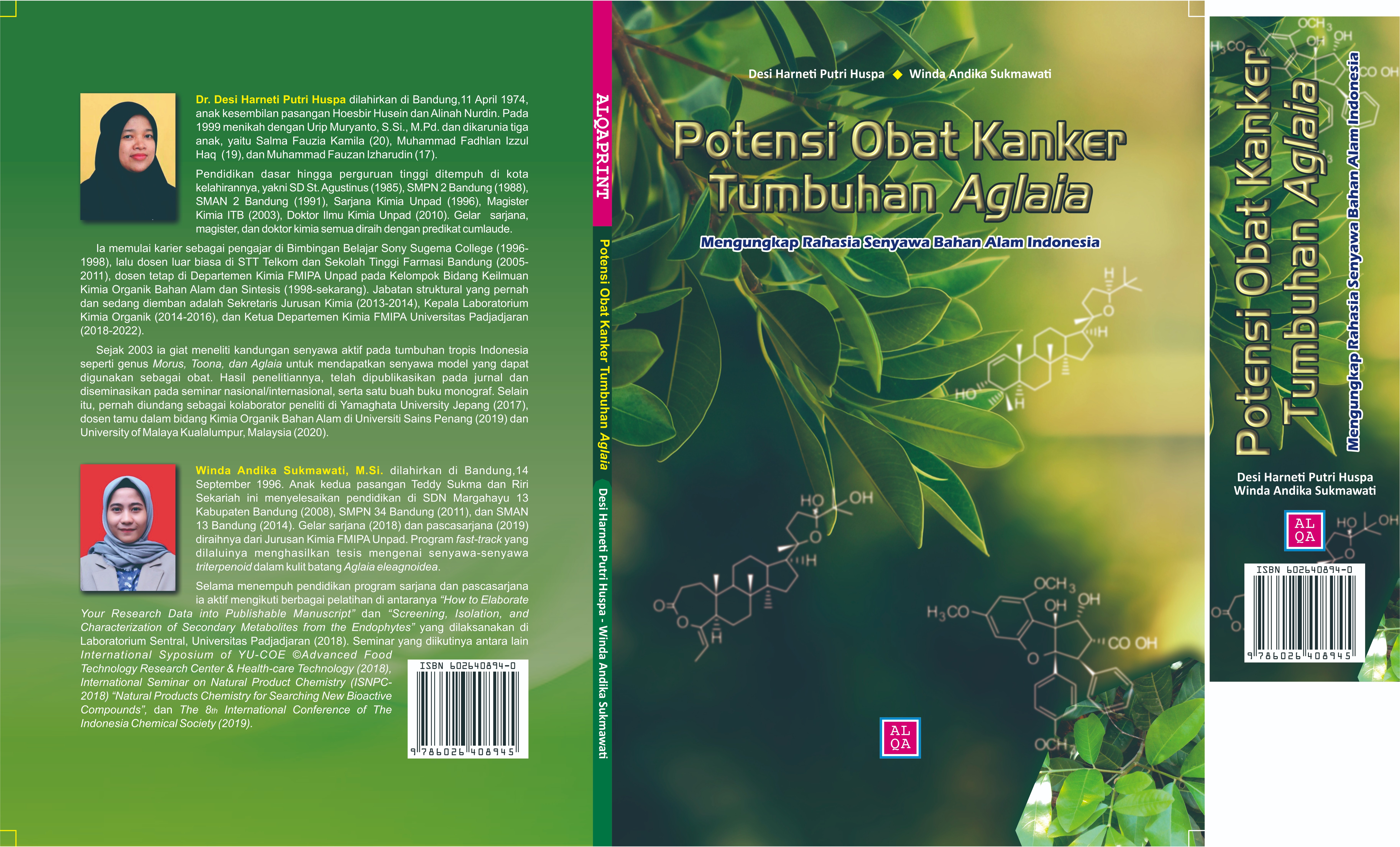 Potensi obat kanker tumbuhan aglaia [sumber elektronis] : mengungkap rahasia senyawa bahan alam Indonesia