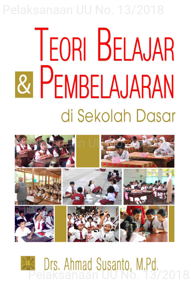 Teori belajar dan pembelajaran di sekolah dasar [sumber elektronis]