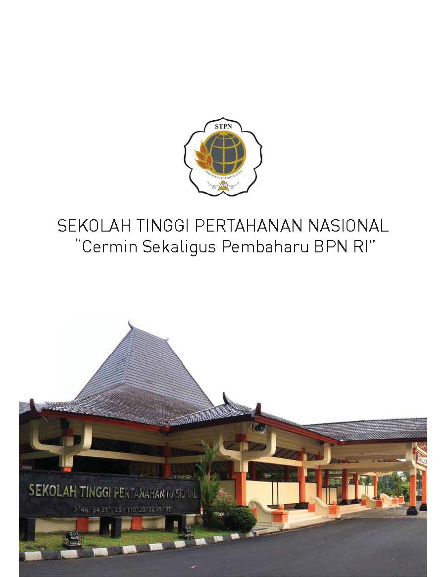 Sekolah tinggi pertahanan nasional [sumber elektronis] : cermin sekaligus pembaharu BPN RI