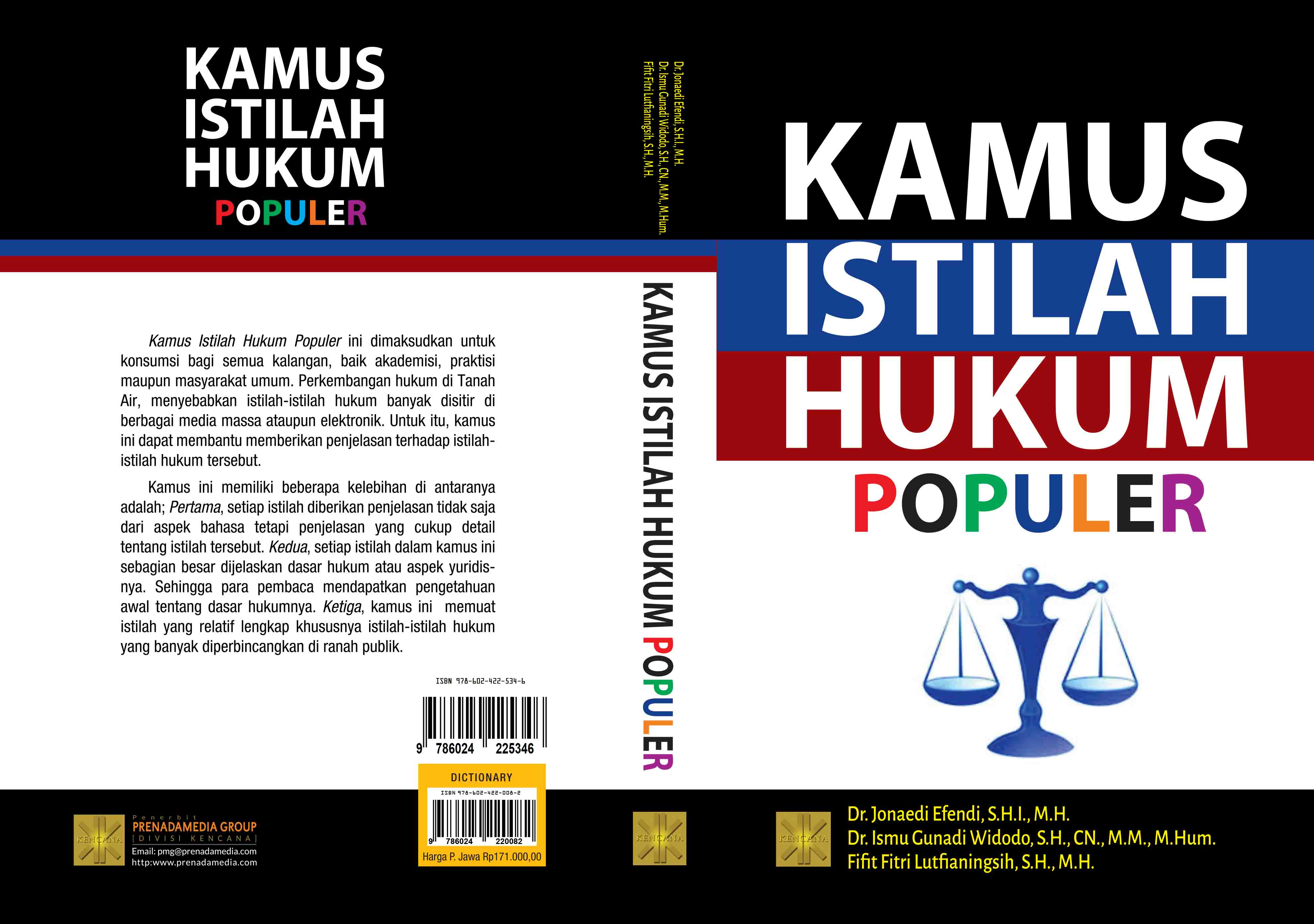 Kamus istilah hukum populer [sumber elektronis]