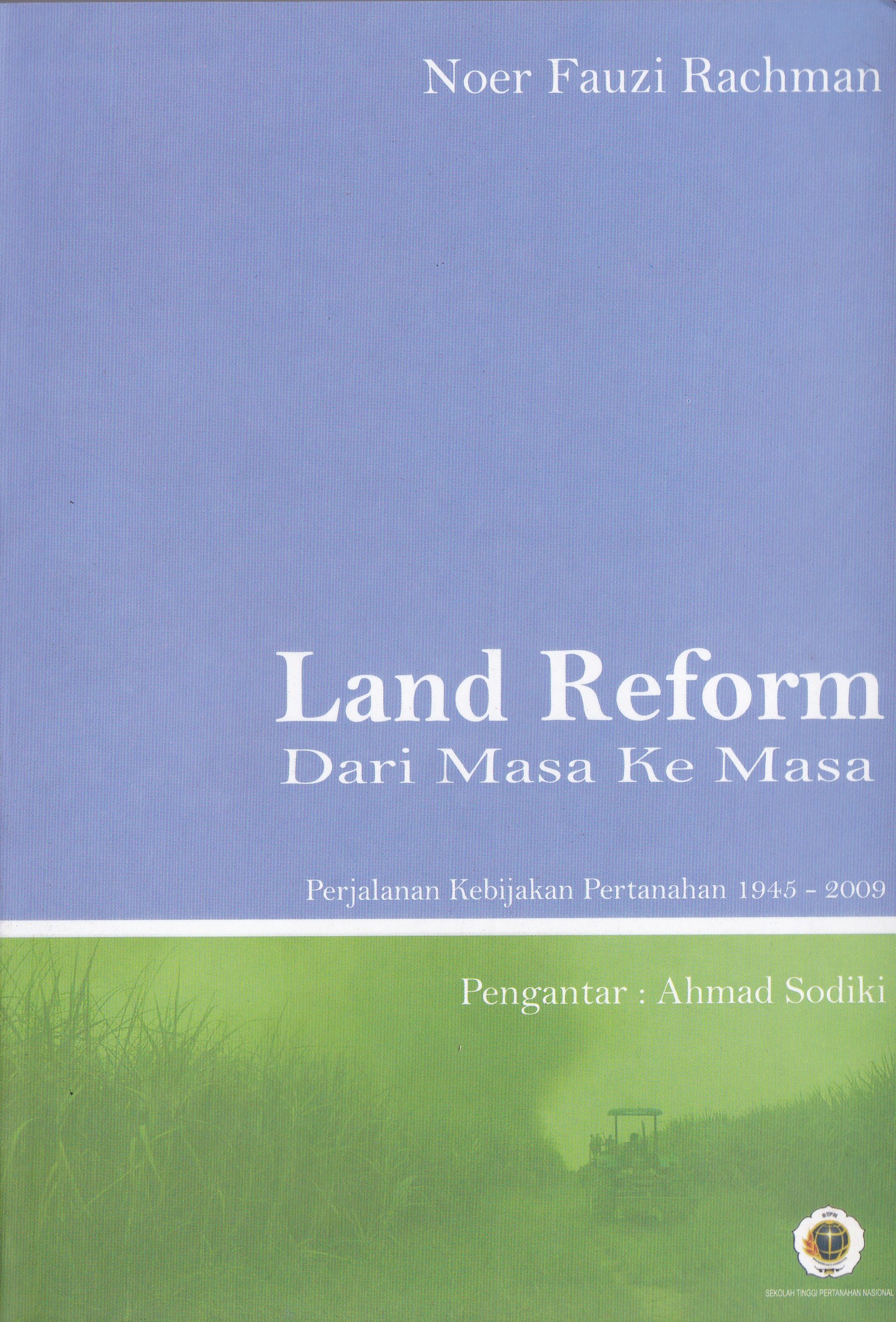 Land reform dari masa ke masa [sumber elektronis]