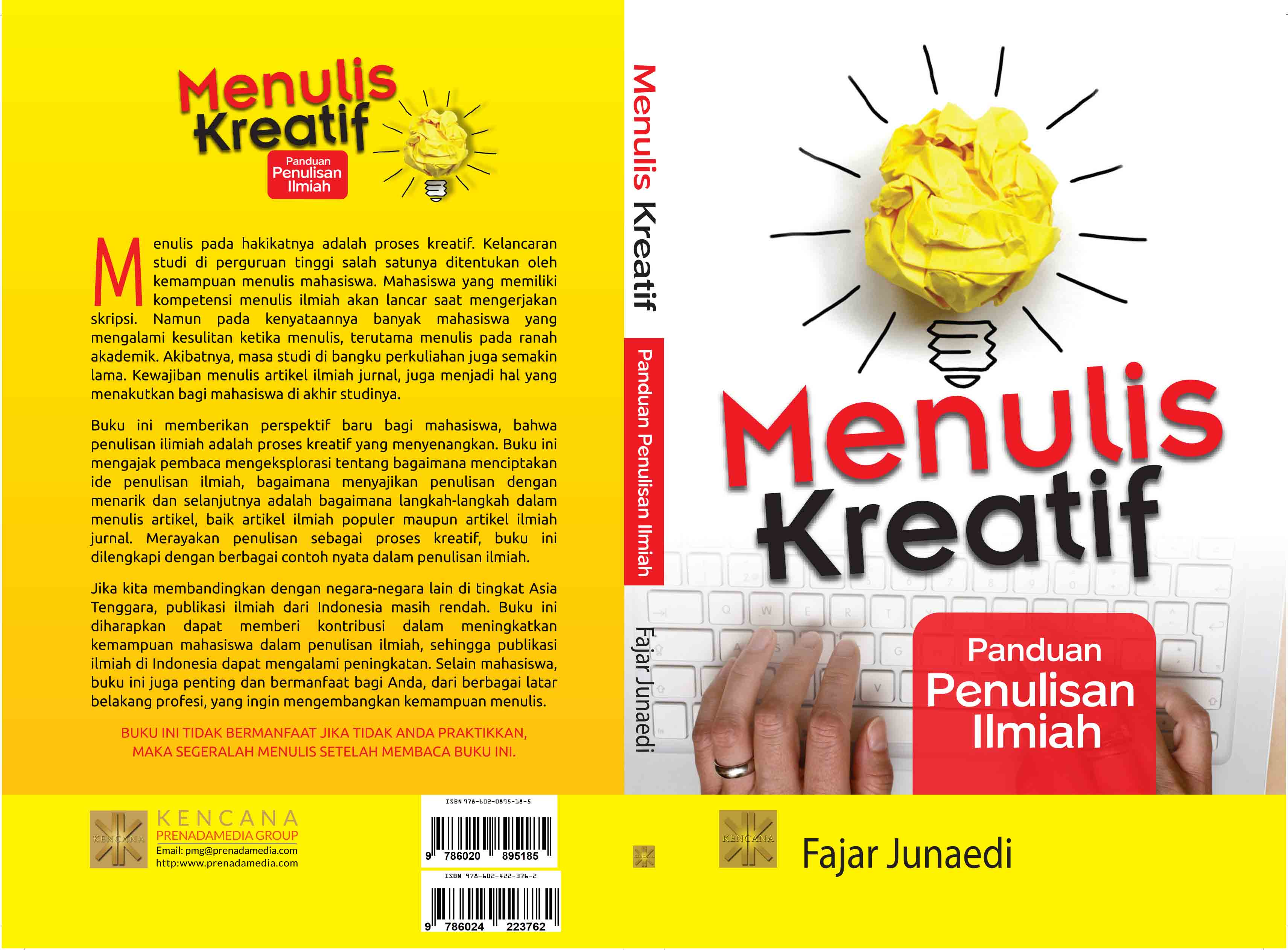 Menulis kreatif panduan penulisan ilmiah [sumber elektronis]