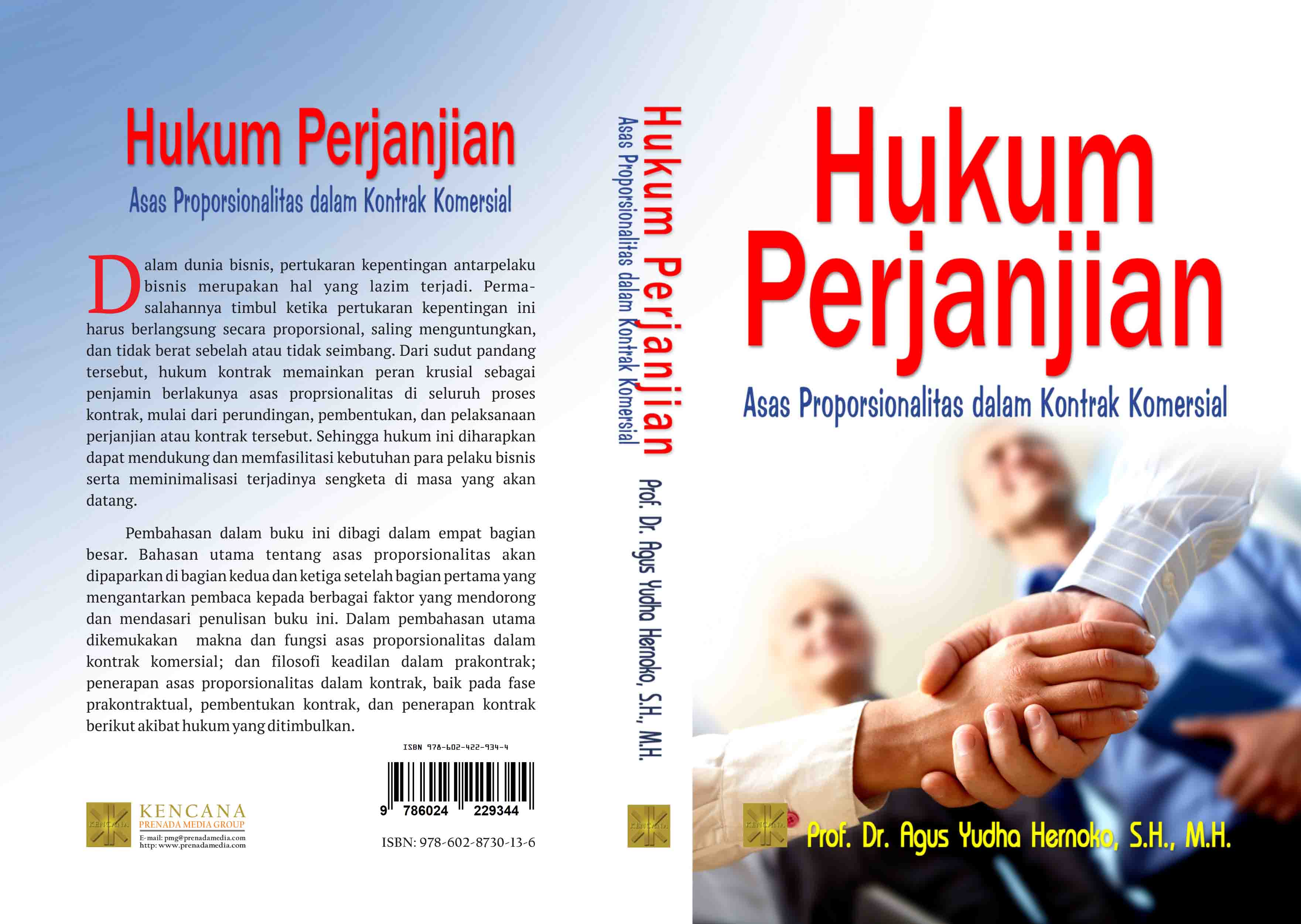 Hukum perjanjian [sumber elektronis] : asas proporsionalitas dalam kontrak komersial