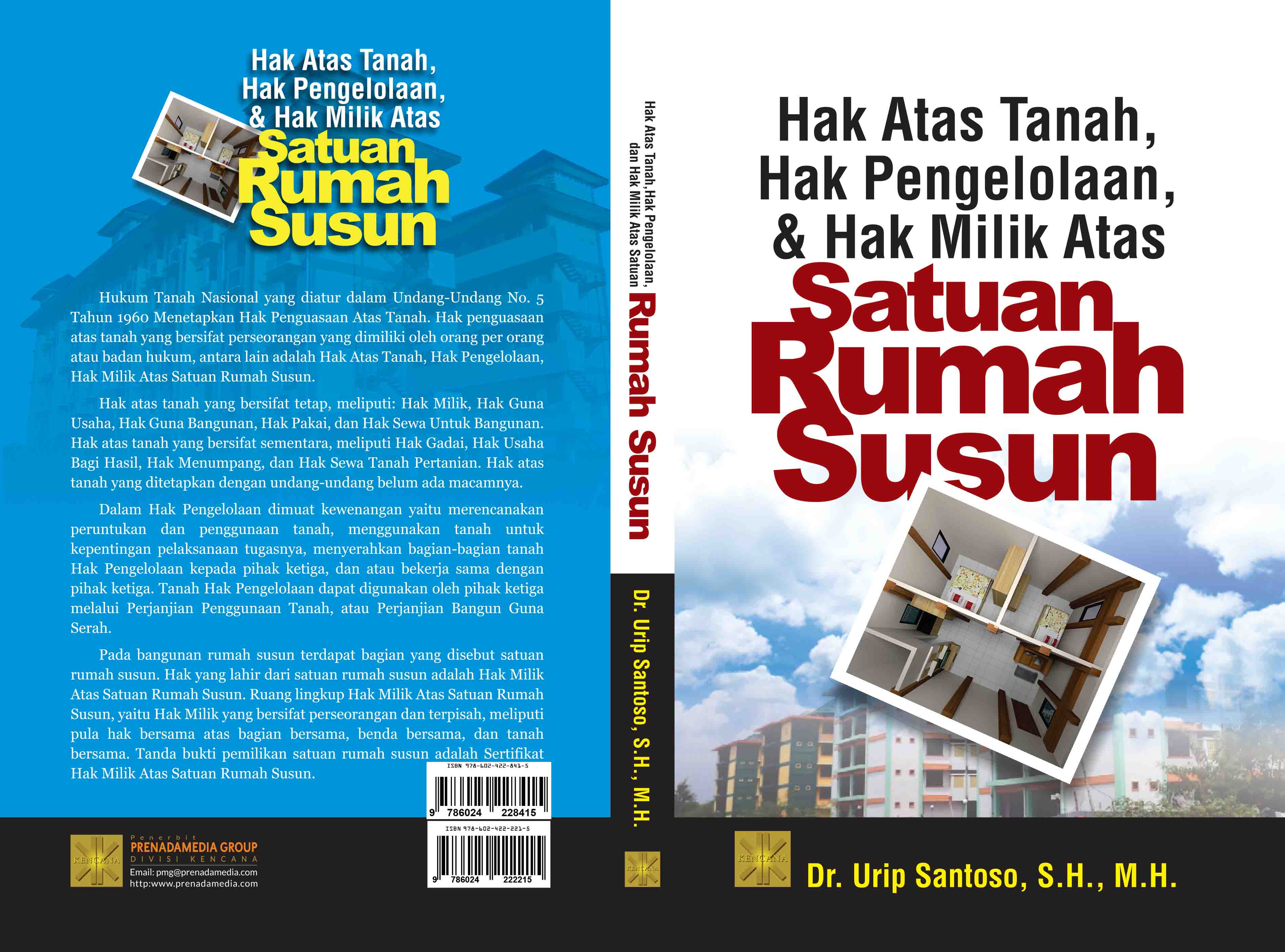 Hak atas tanah, hak pengelolaan, dan hak milik atas satuan rumah susun [sumber elektronis]