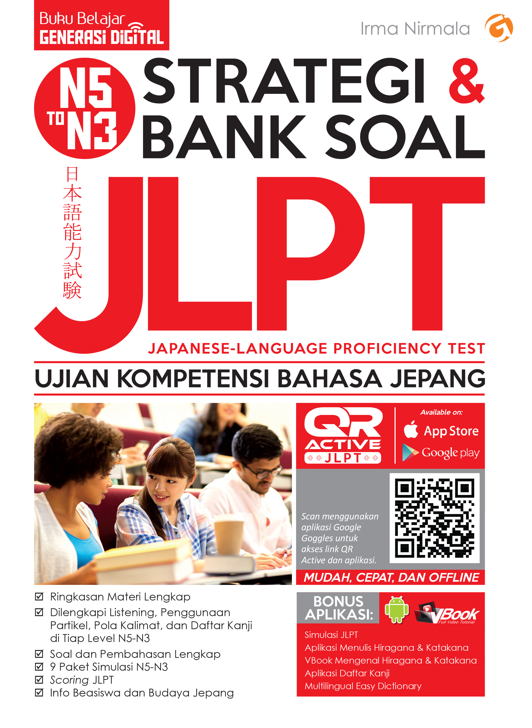 Strategi & bank soal JLPT [sumber elektronis] : Japanese language