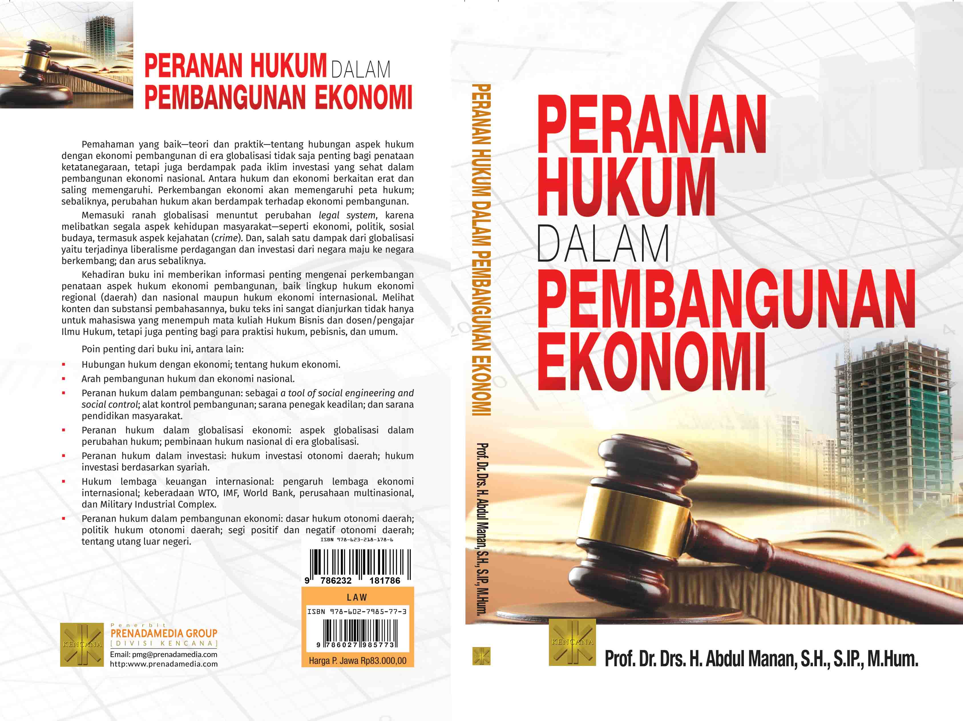 Peranan hukum dalam pembangunan ekonomi [sumber elektronis]