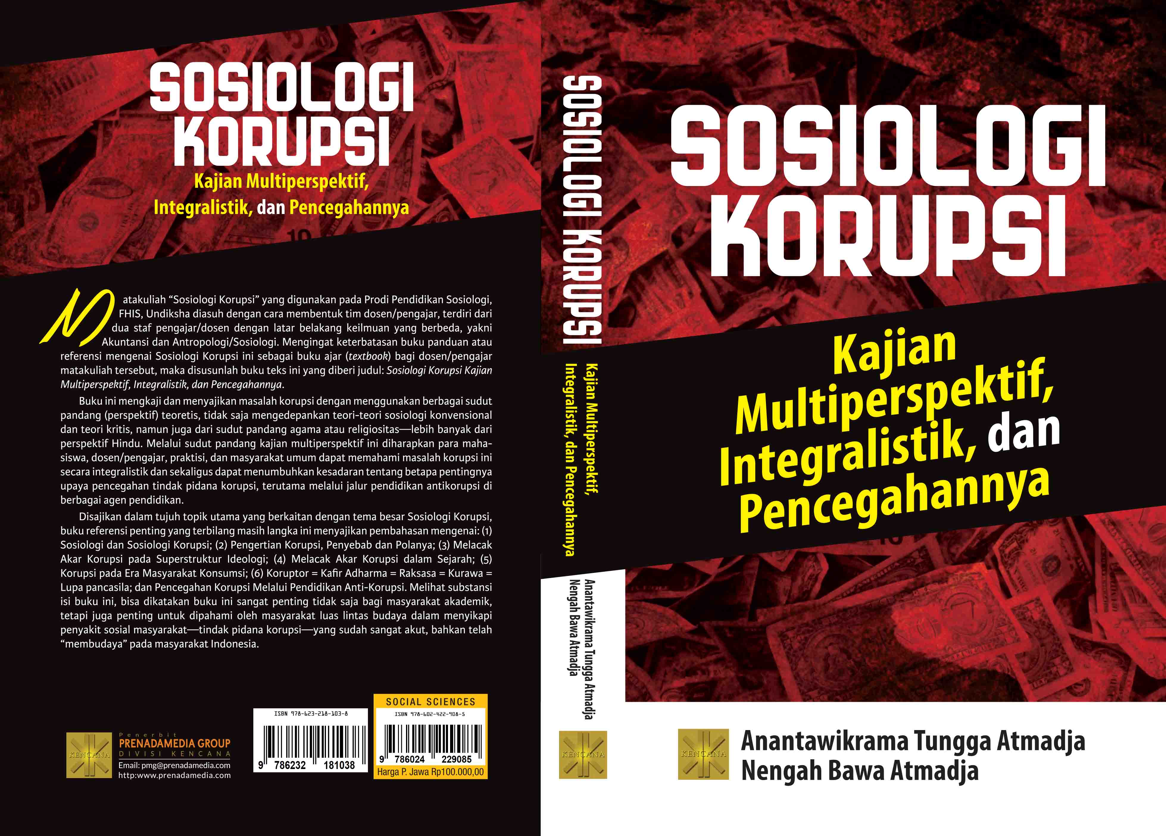 Sosiologi korupsi [sumber elektronis] : kajian multiperspektif, integralistik, dan pencegahannya