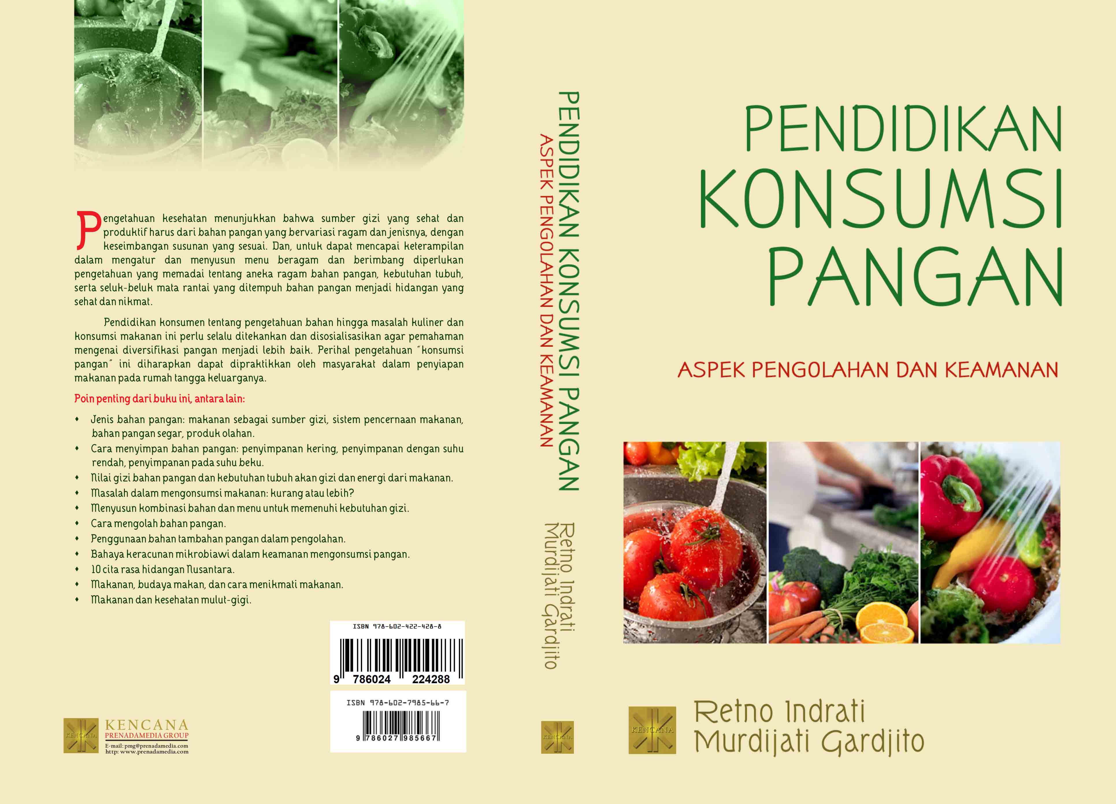 Pendidikan konsumsi pangan : aspek pengolahan dan keamanan [sumber elektronis]