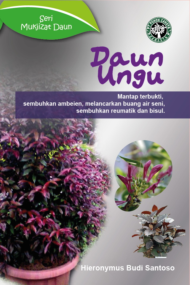 Daun ungu [sumber elektronis] : mantap terbukti, sembuhkan ambeien, melancarkan buang air seni, sembuhkan reumatik dan bisul