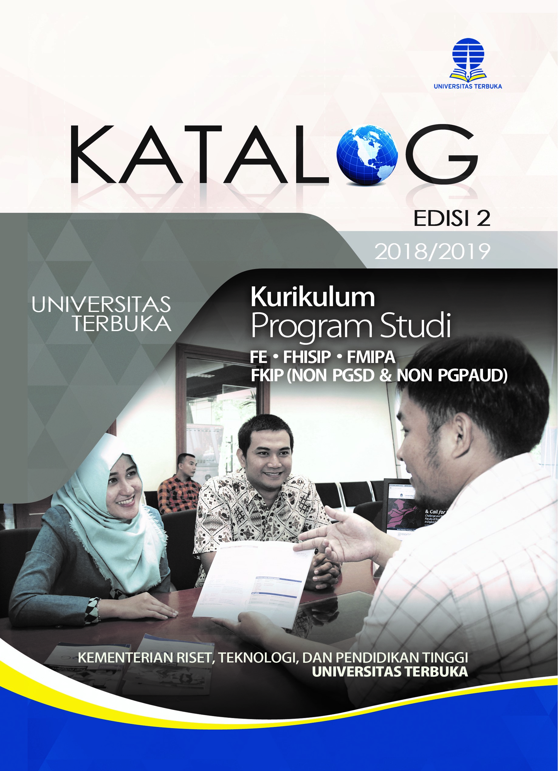 Katalog 2018/2019 [sumber elektronis] : kurikulum program studi FE, FHISIP, FMIPA, FKIP (non PGSD & non PGPAUD)