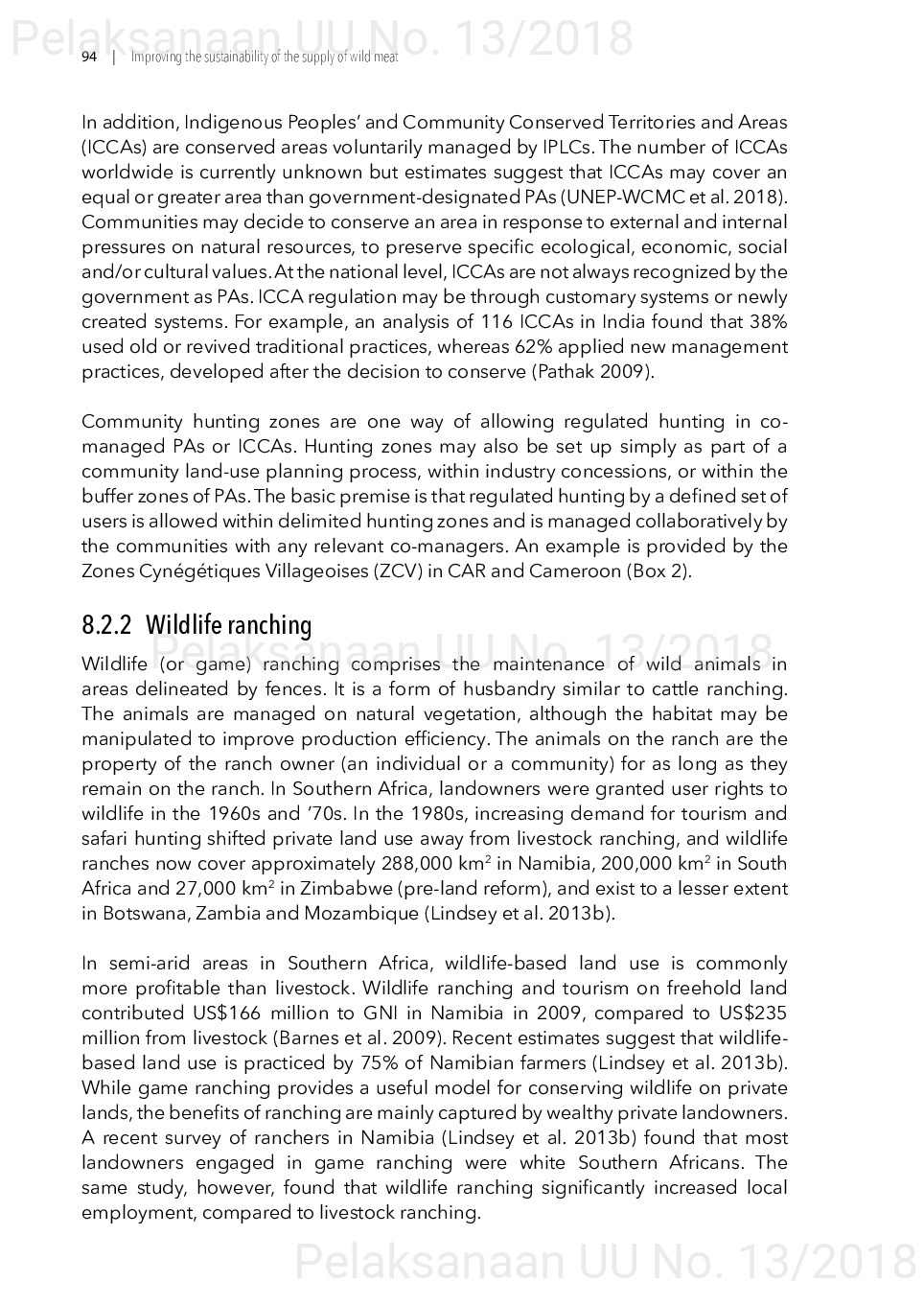 Toward a sustainable, participatory and inclusive wild meat sector [sumber elektronis]