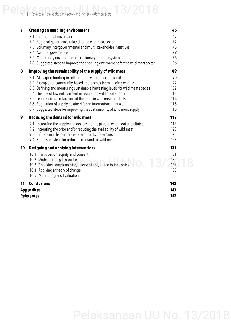 Toward a sustainable, participatory and inclusive wild meat sector [sumber elektronis]