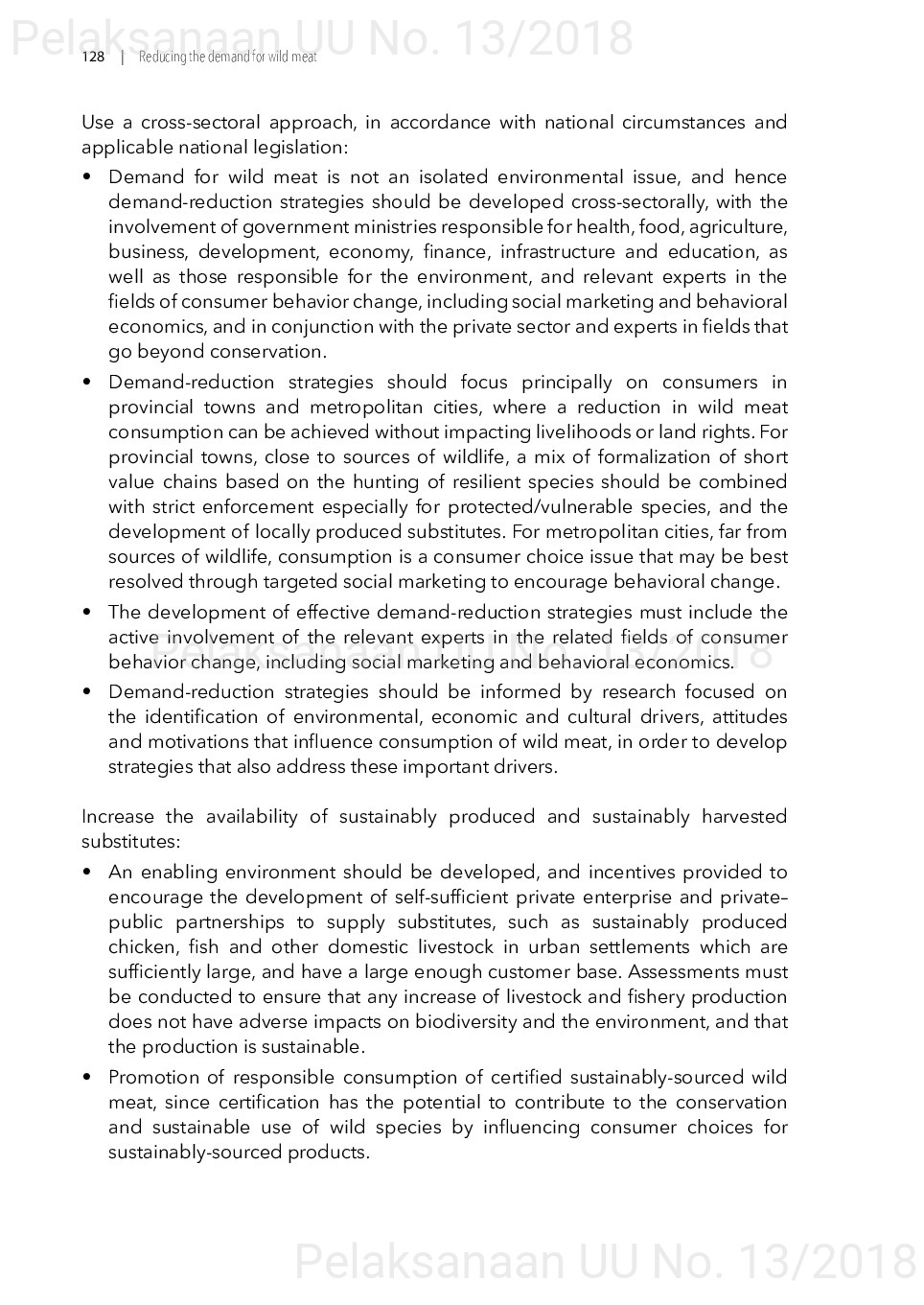 Toward a sustainable, participatory and inclusive wild meat sector [sumber elektronis]