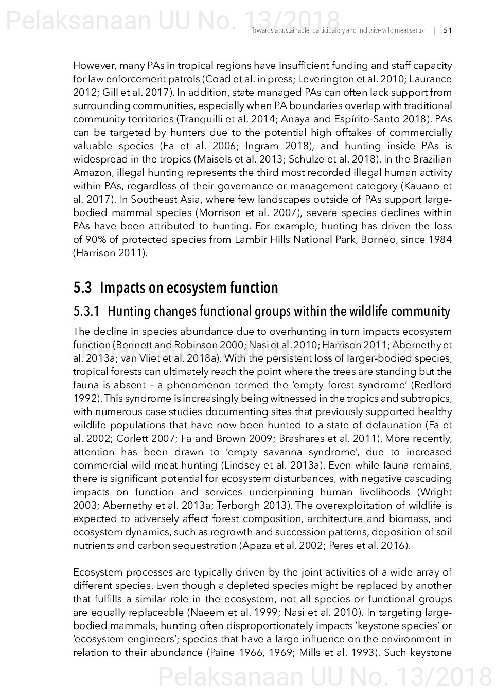 Toward a sustainable, participatory and inclusive wild meat sector [sumber elektronis]