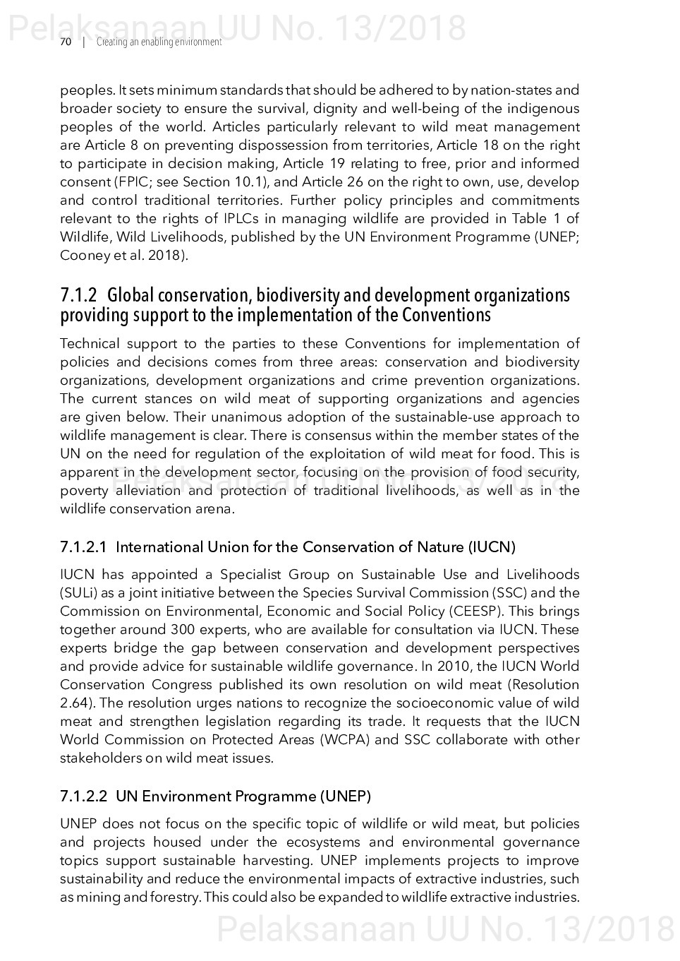 Toward a sustainable, participatory and inclusive wild meat sector [sumber elektronis]