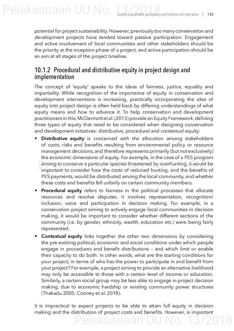 Toward a sustainable, participatory and inclusive wild meat sector [sumber elektronis]