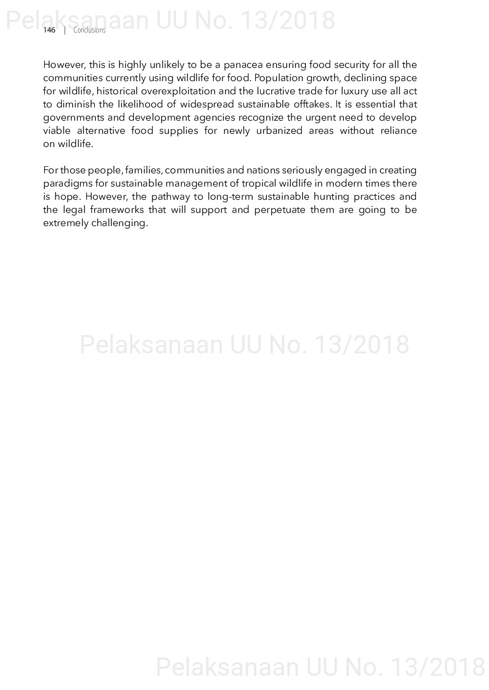 Toward a sustainable, participatory and inclusive wild meat sector [sumber elektronis]