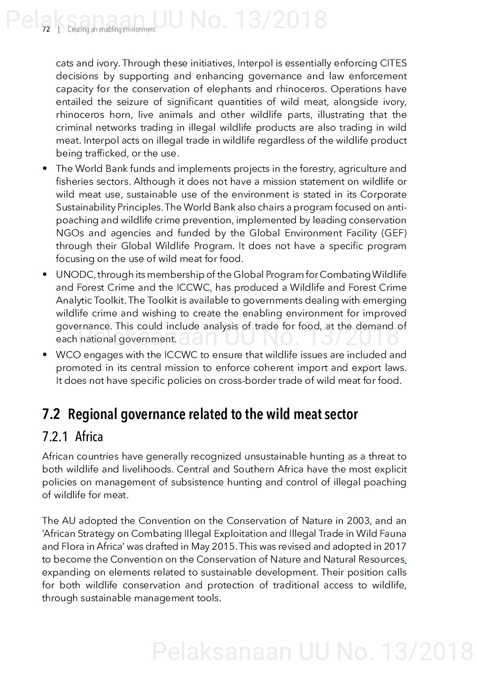 Toward a sustainable, participatory and inclusive wild meat sector [sumber elektronis]