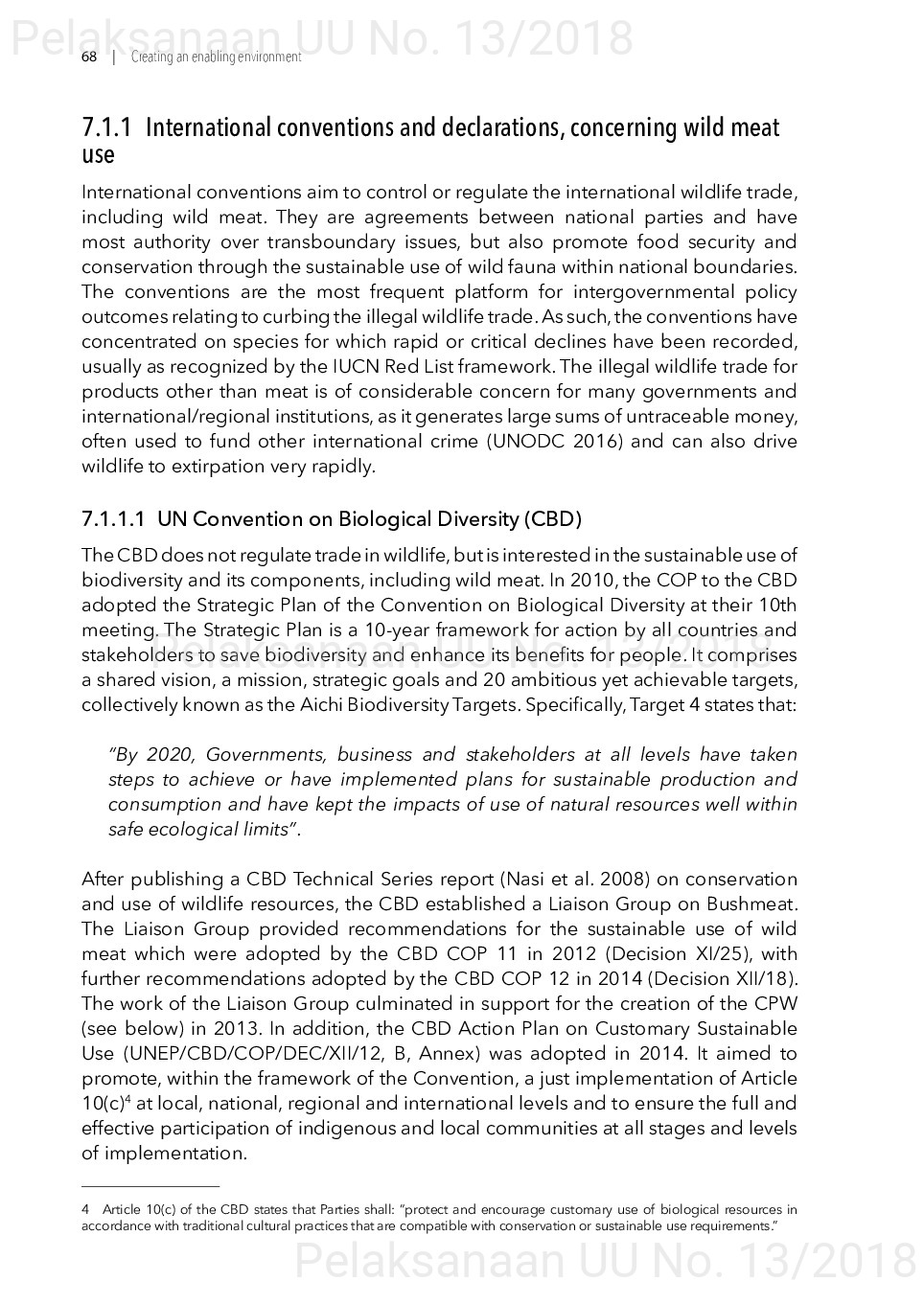 Toward a sustainable, participatory and inclusive wild meat sector [sumber elektronis]