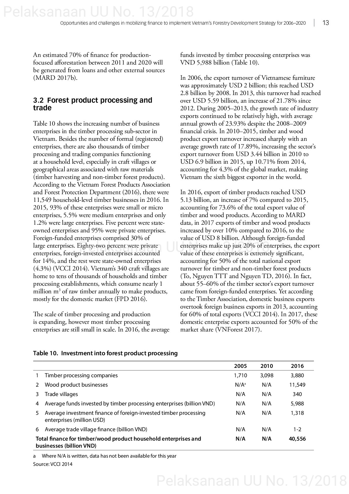 Opportunities and challenges in mobilizing finance to implement vietnam’s forestry development strategy for 2006–2020 [sumber elektronis]