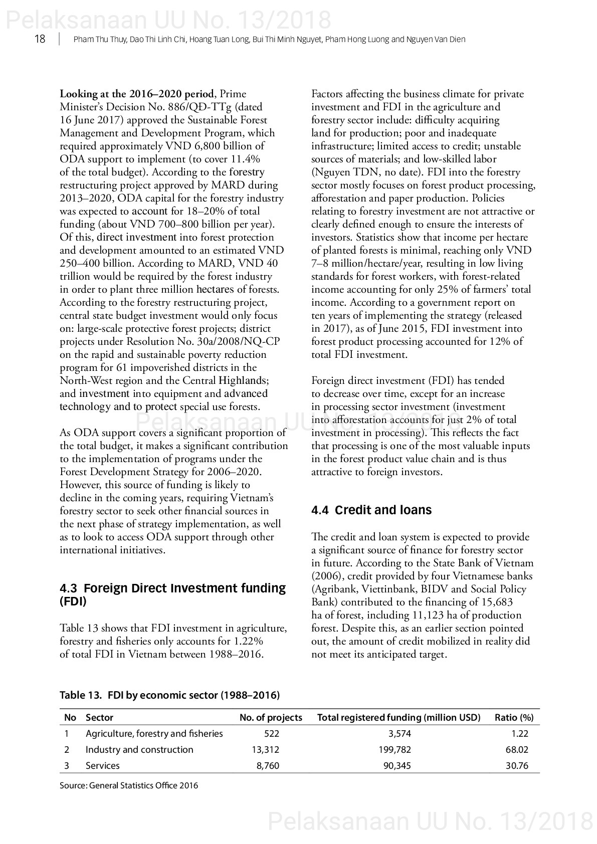 Opportunities and challenges in mobilizing finance to implement vietnam’s forestry development strategy for 2006–2020 [sumber elektronis]