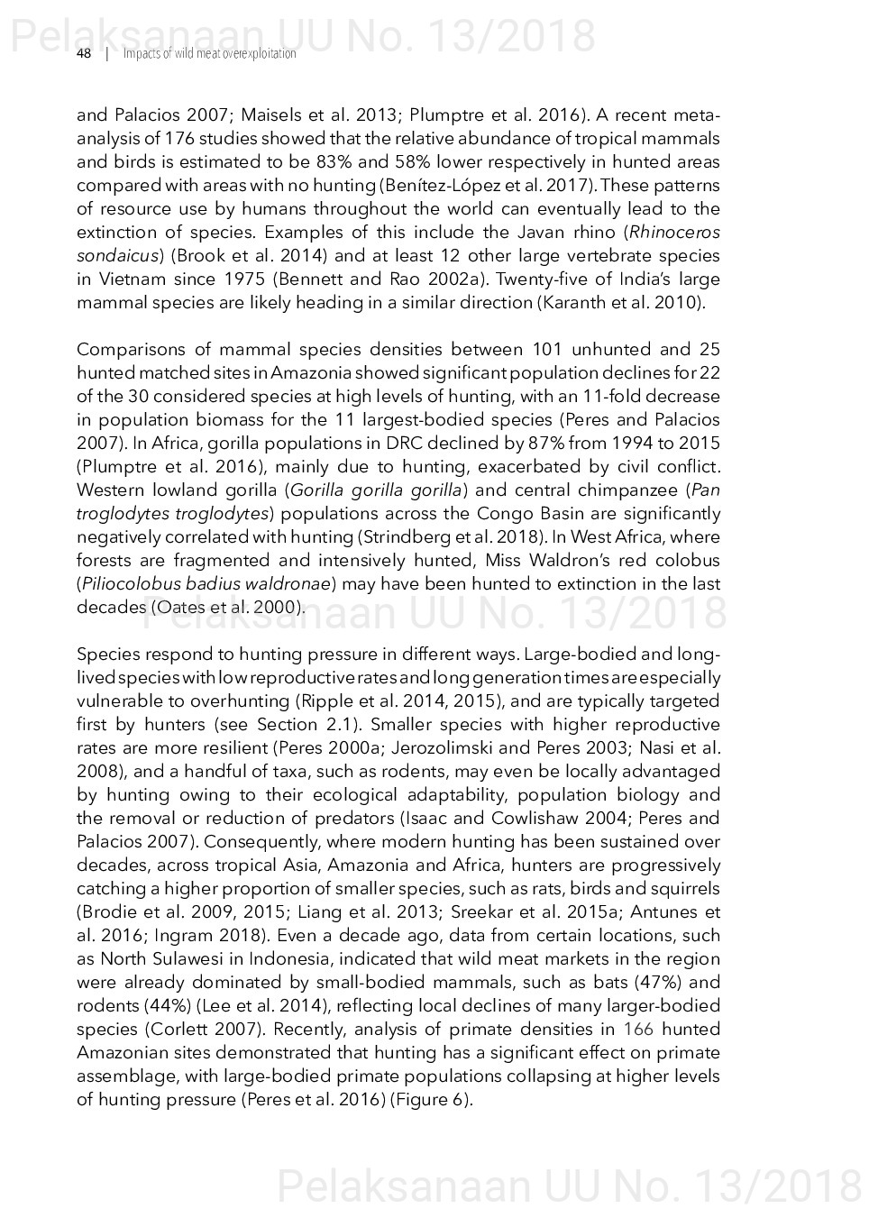 Toward a sustainable, participatory and inclusive wild meat sector [sumber elektronis]