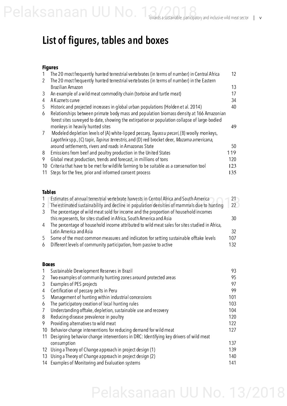 Toward a sustainable, participatory and inclusive wild meat sector [sumber elektronis]