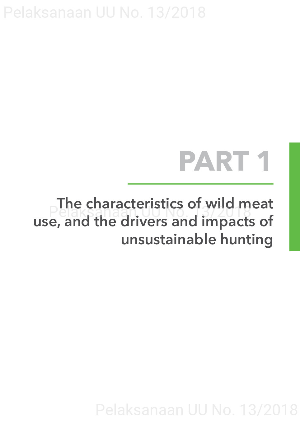 Toward a sustainable, participatory and inclusive wild meat sector [sumber elektronis]