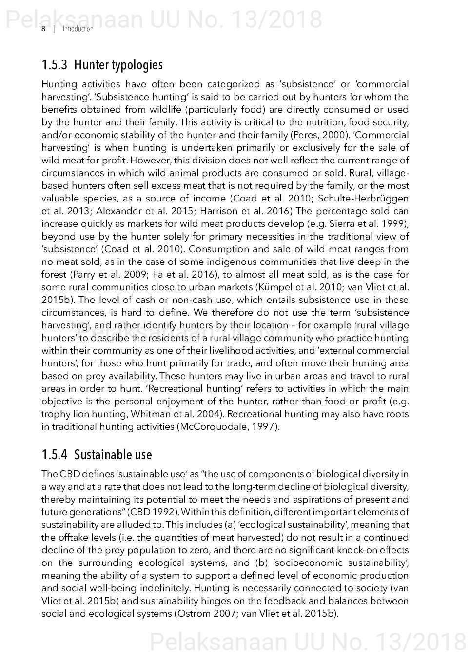 Toward a sustainable, participatory and inclusive wild meat sector [sumber elektronis]